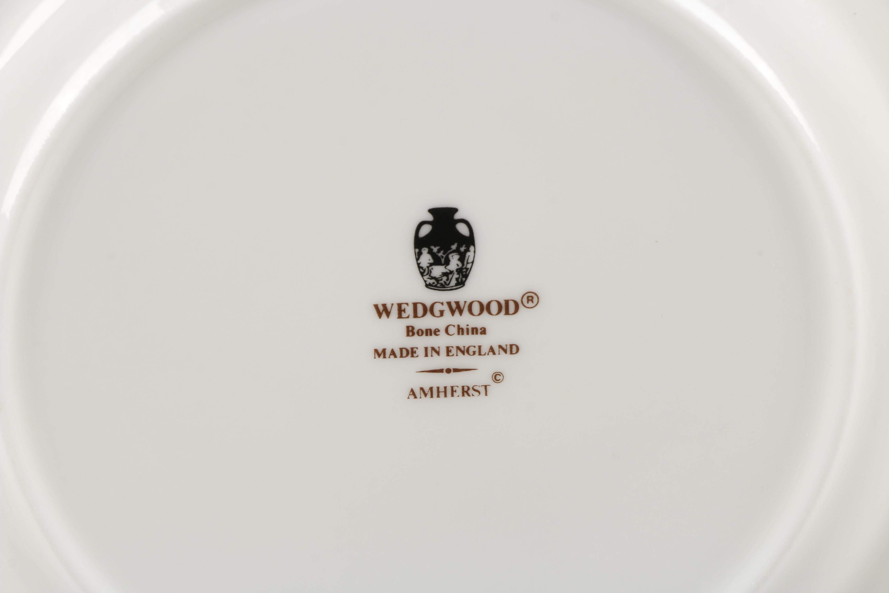 Wedgwood "Amherst" Bone China Dinnerware EBTH