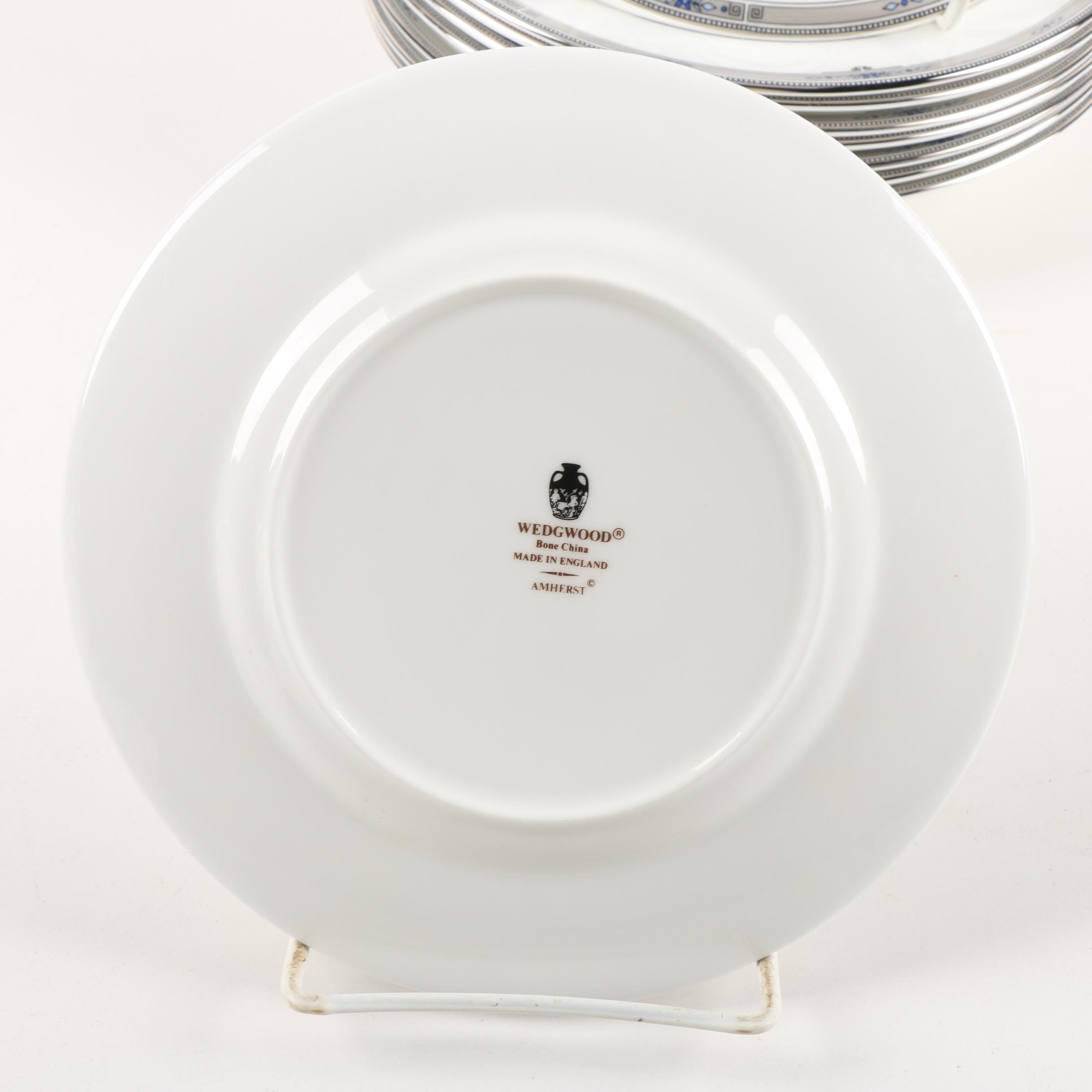 Wedgwood "Amherst" Bone China Dinnerware EBTH