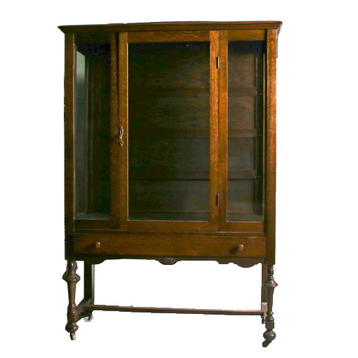 Vintage Oak China Cabinet By Gettysburg Furniture Company Ebth