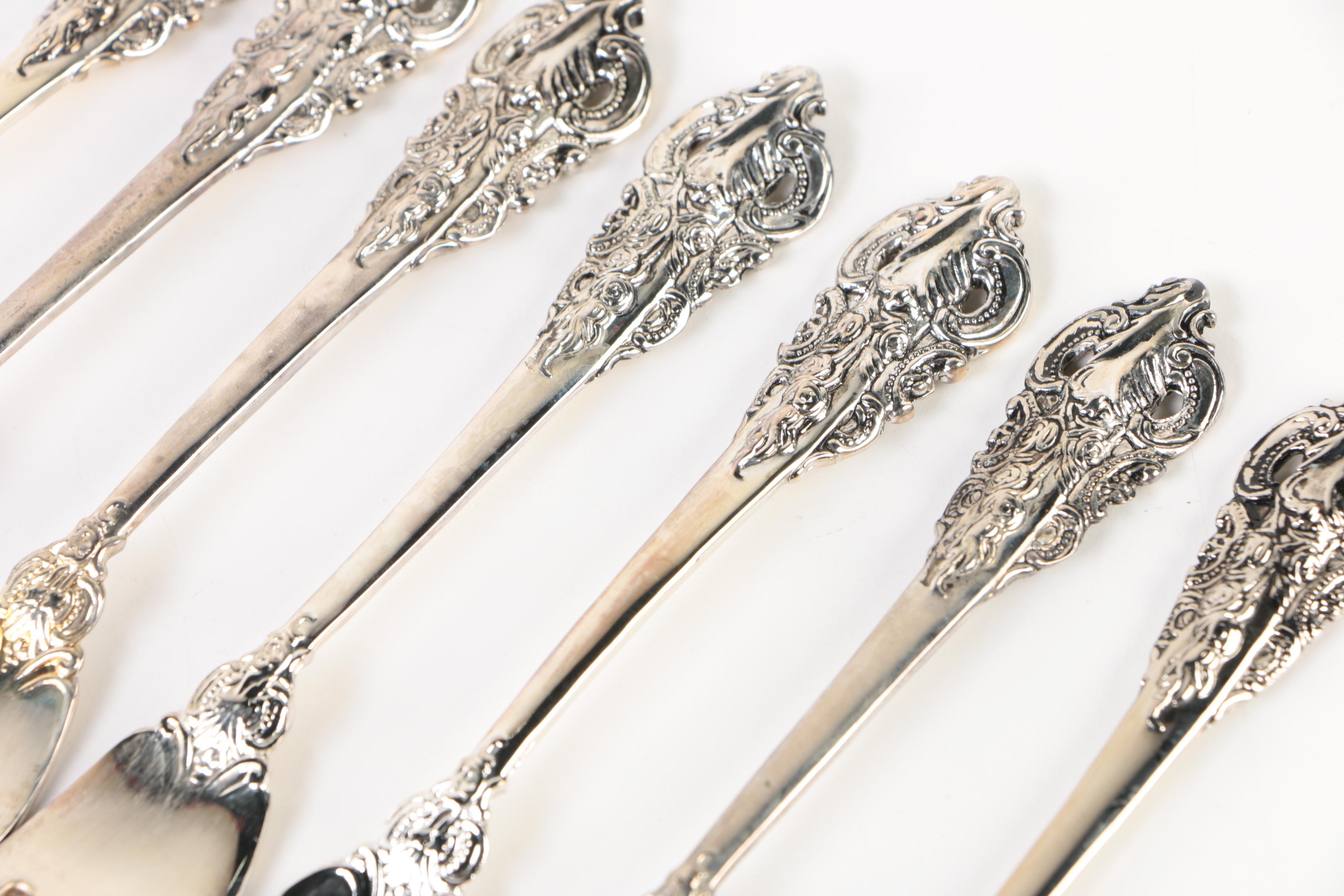 Godinger "Baroque" SilverPlated Flatware EBTH