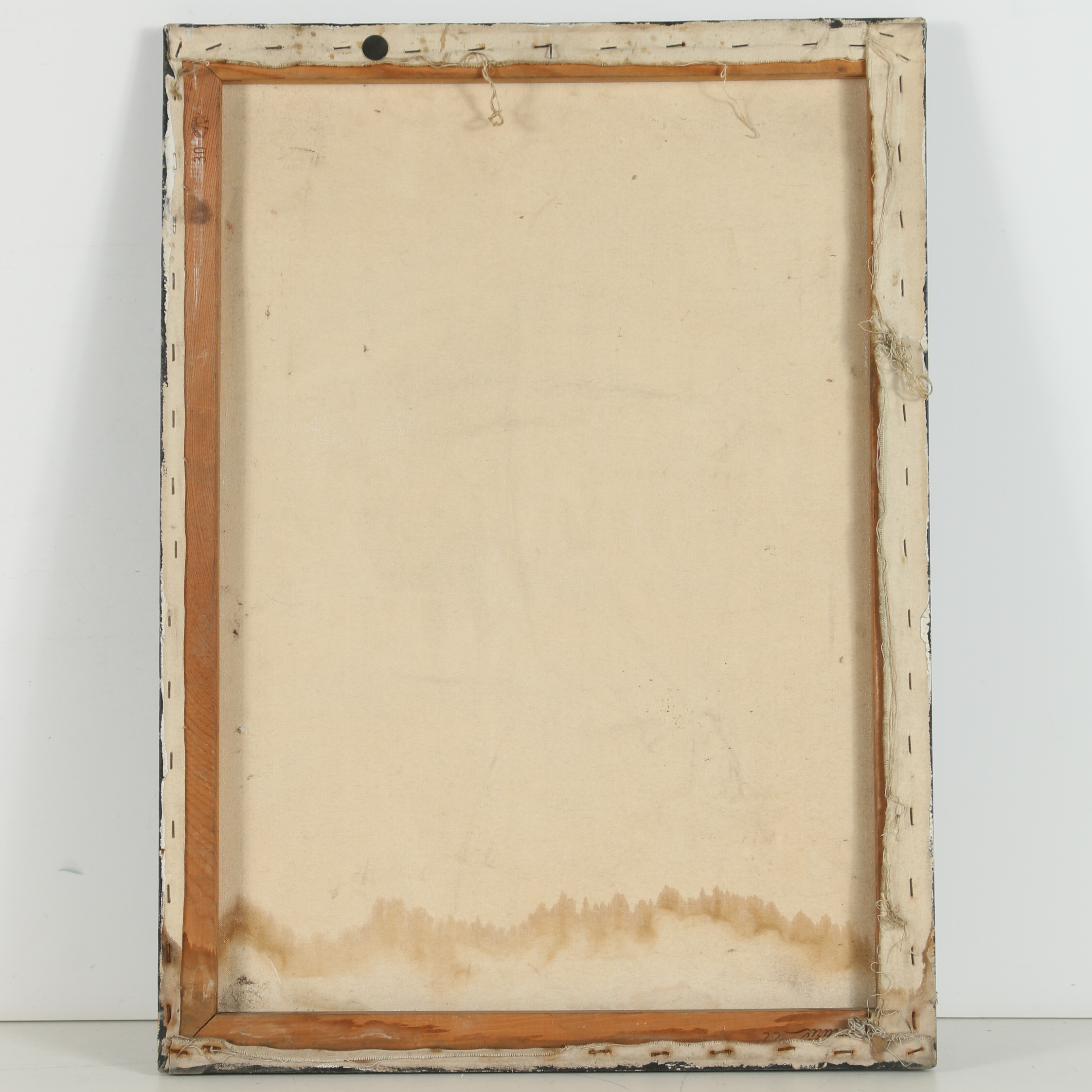 Aethelred Eldridge Acrylic Painting "Live Aids Benefit" EBTH