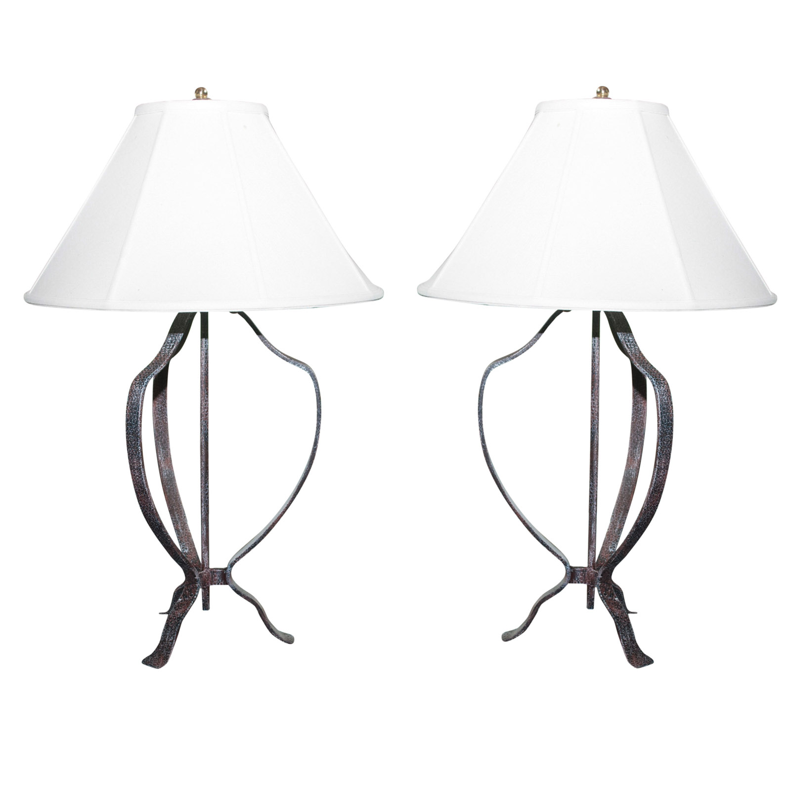 Contemporary Wrought Metal Table Lamps EBTH
