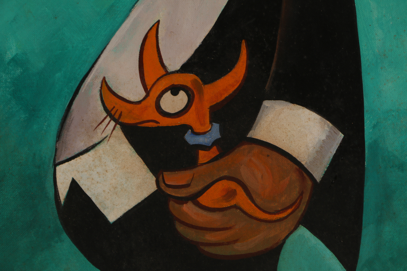 Xavier Cugat Oil Painting EBTH