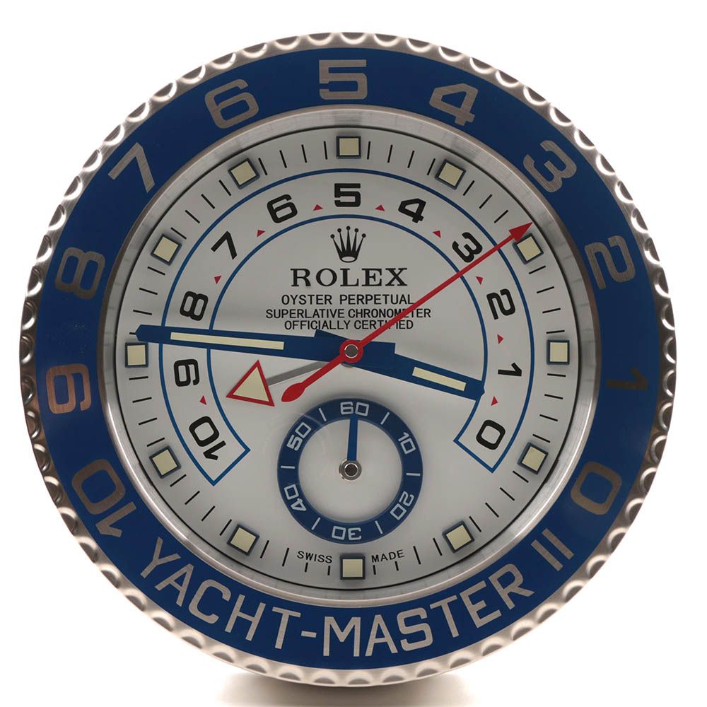 Rolex "YachtMaster II" Dealer Wall Clock EBTH