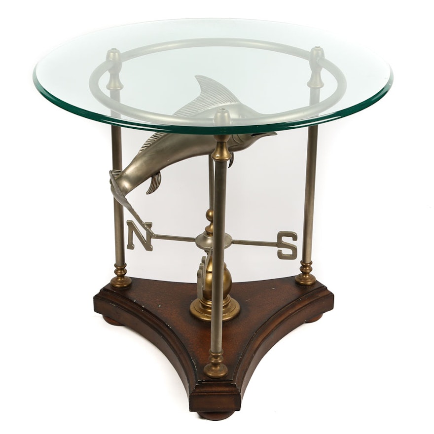 Marlin Weathervane Side Table From Thomasville S Ernest Hemingway