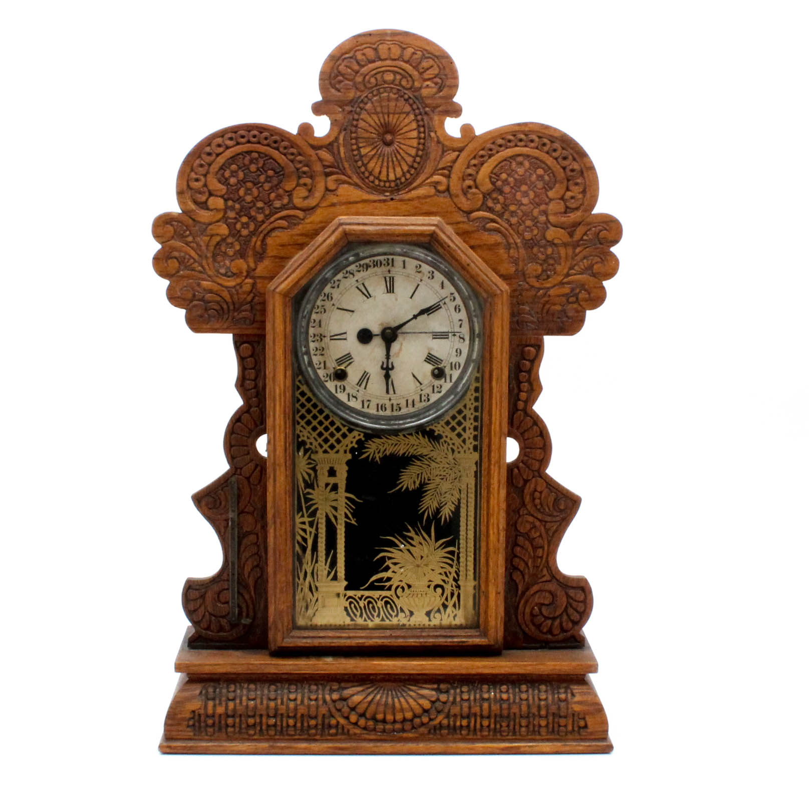 Antique E. Ingraham & Co. Parlor Mantel Clock | EBTH