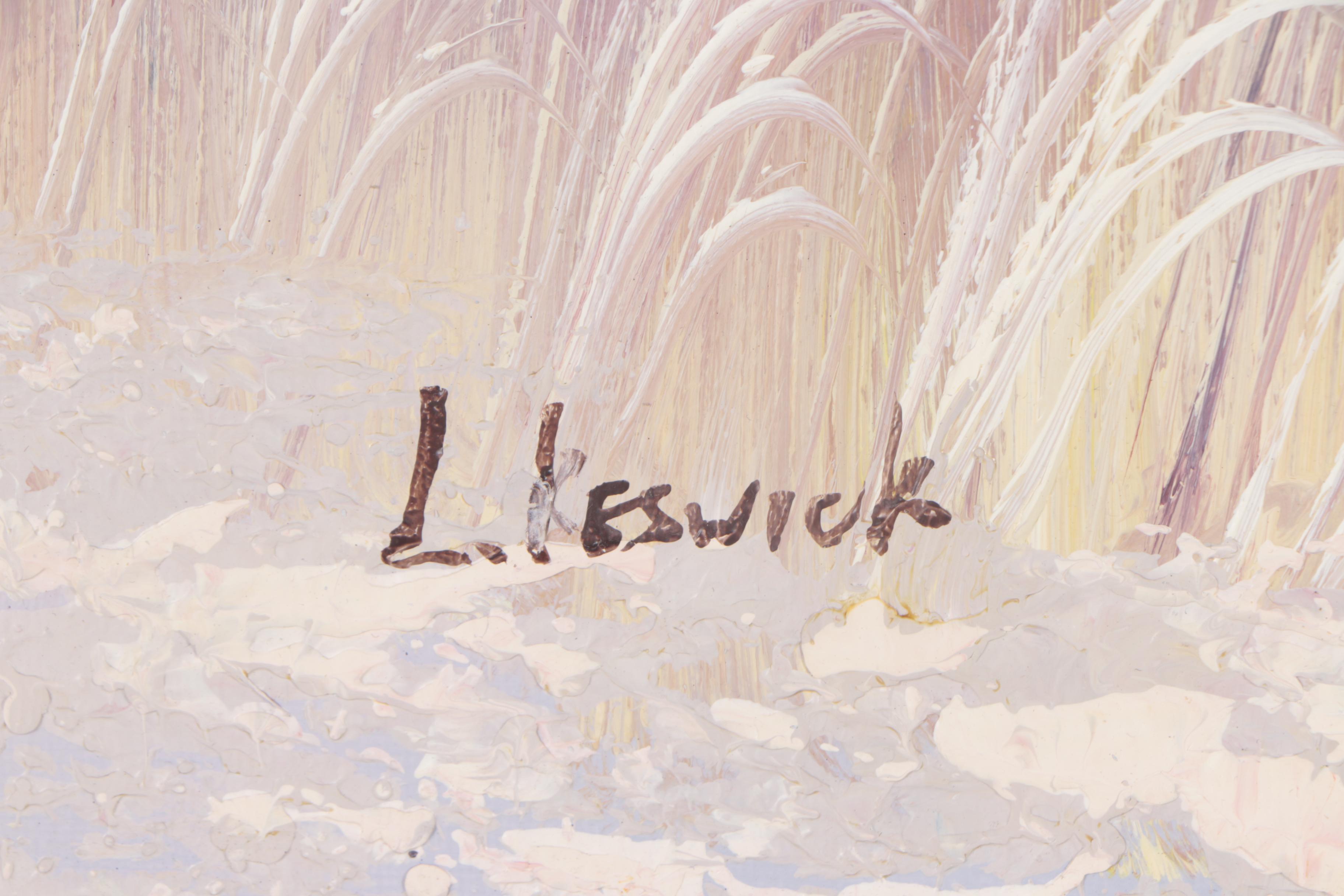 L. Keswick Oil Painting EBTH