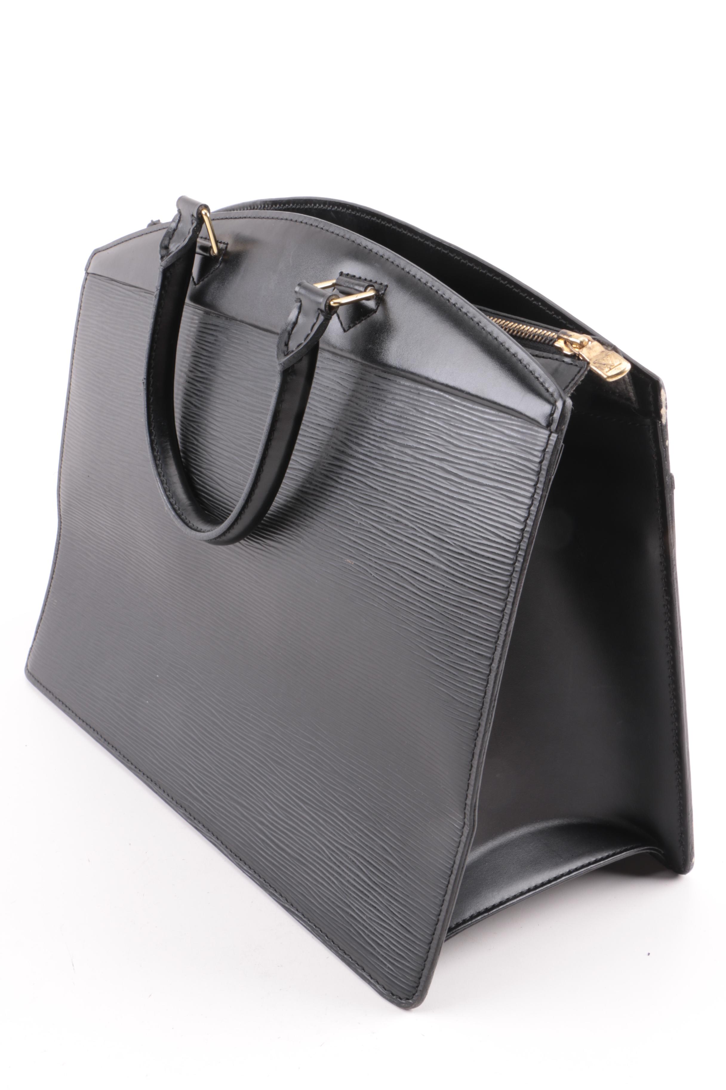 Louis Vuitton Black Epi Leather Riviera Tote EBTH