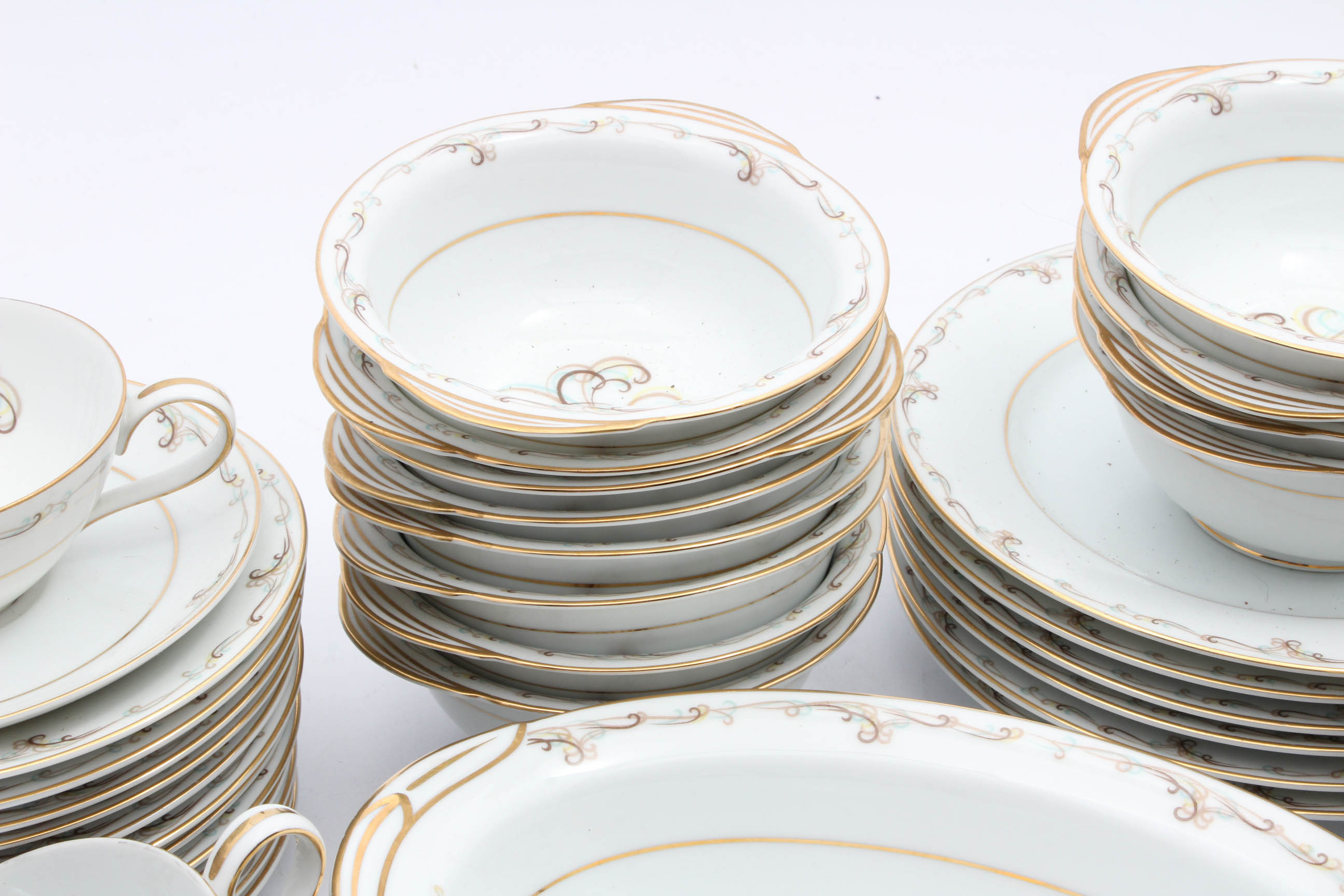 Mid Century Noritake "Esteem" Dinnerware EBTH