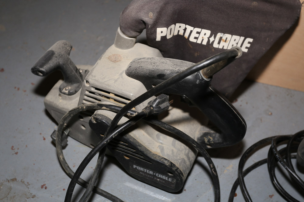 Porter Cable Whisper Series Belt Sander and Oscillating Spindle Sander