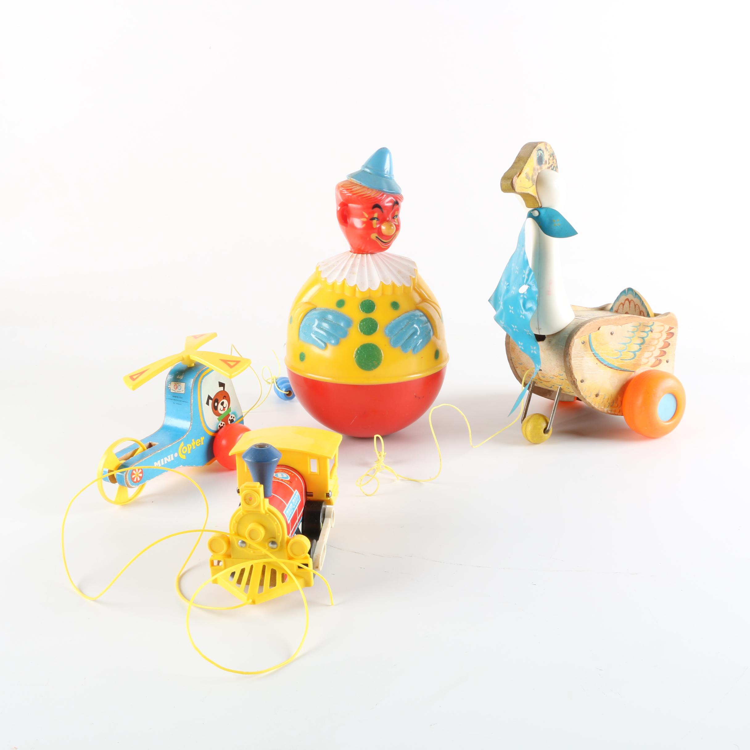 fisher price mother goose pull toy