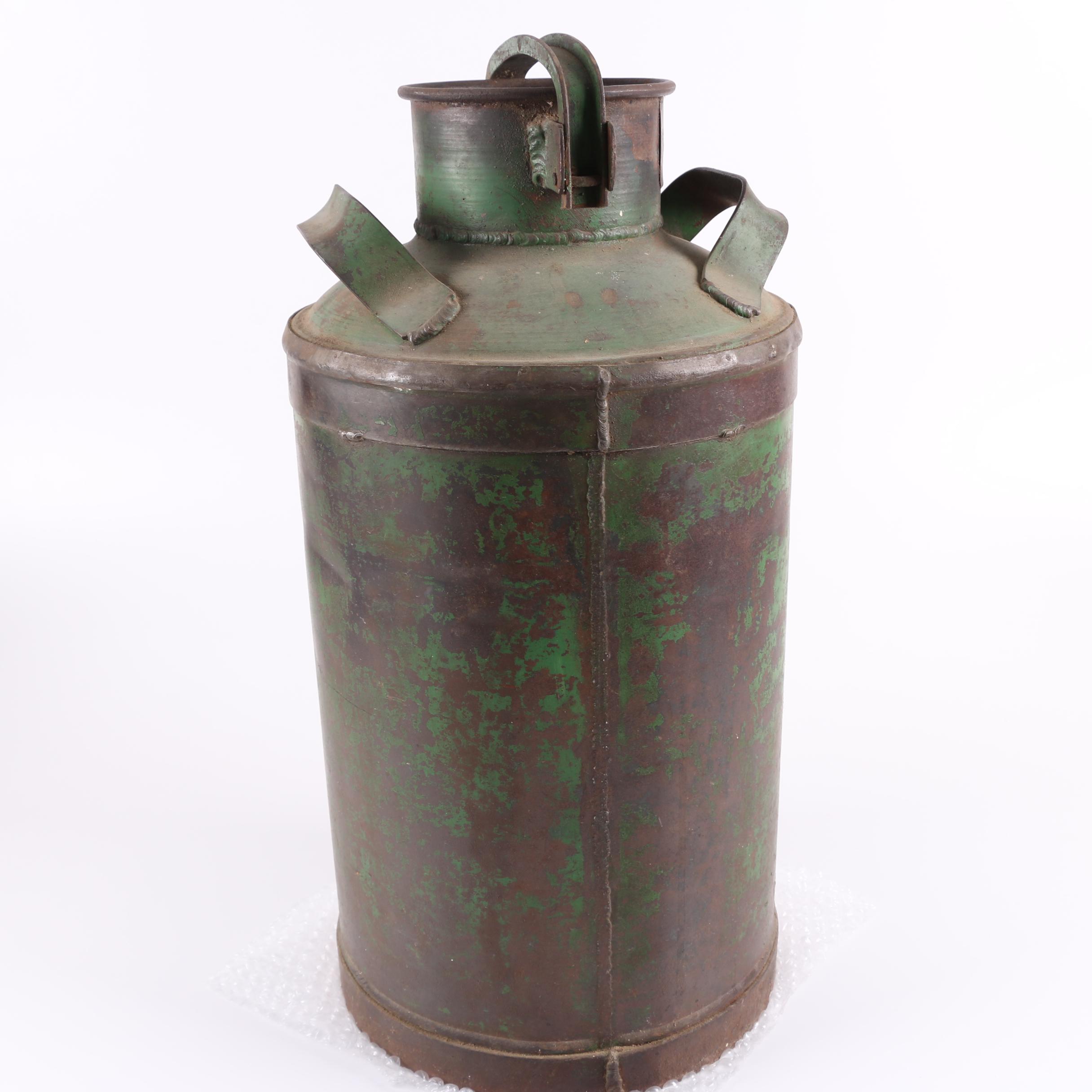 Vintage Midland 5Gallon Metal Milk Can EBTH