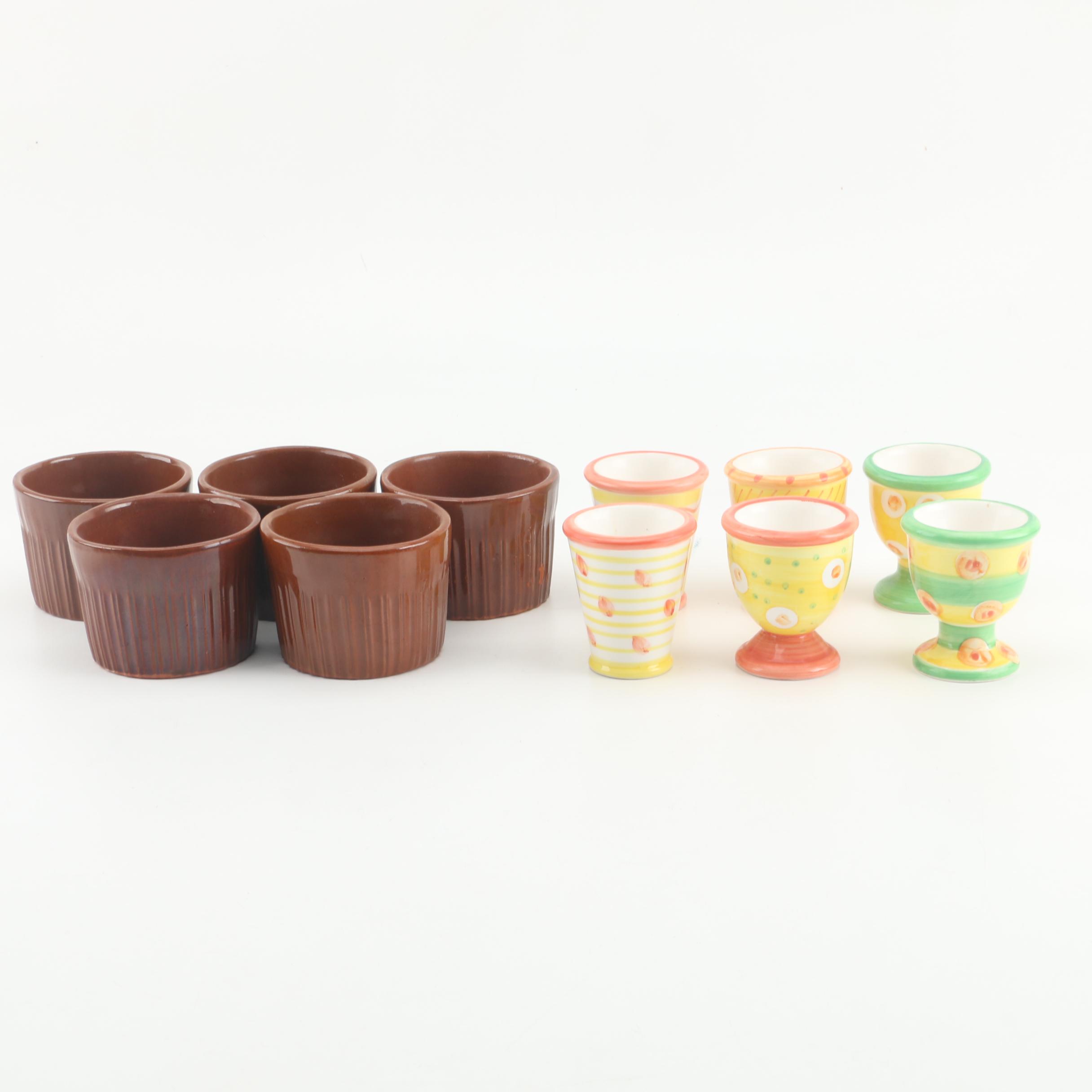 ceramic egg cups to paint
