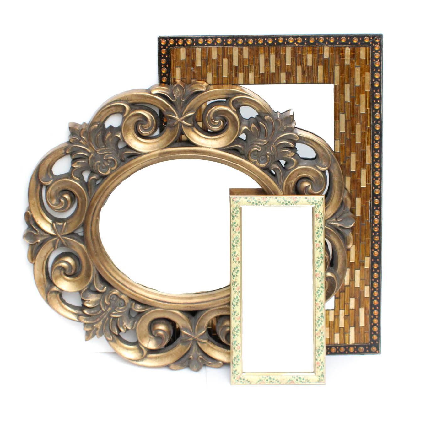 Decorative Wall Mirror Grouping EBTH