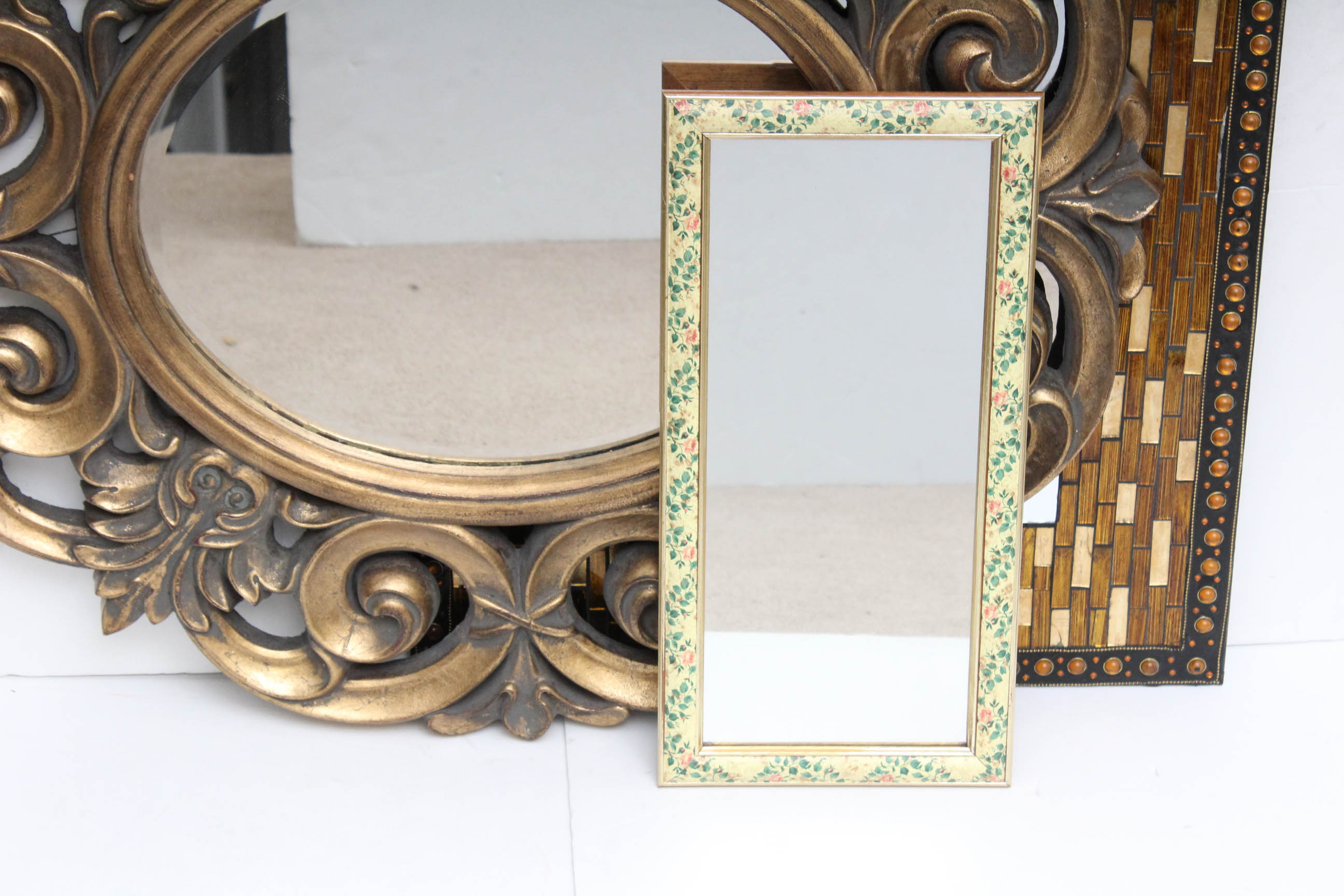 Decorative Wall Mirror Grouping EBTH