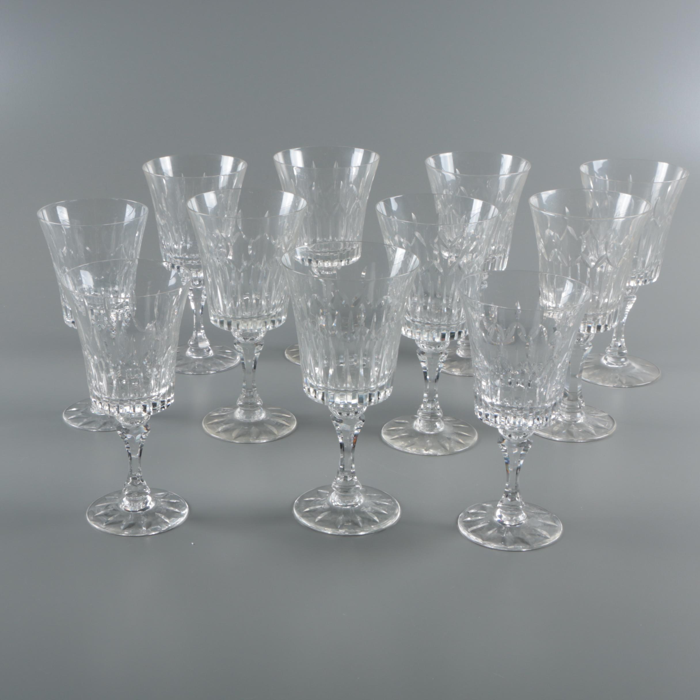 Lenox "Flourish" Crystal Water Goblets c. 197577 EBTH