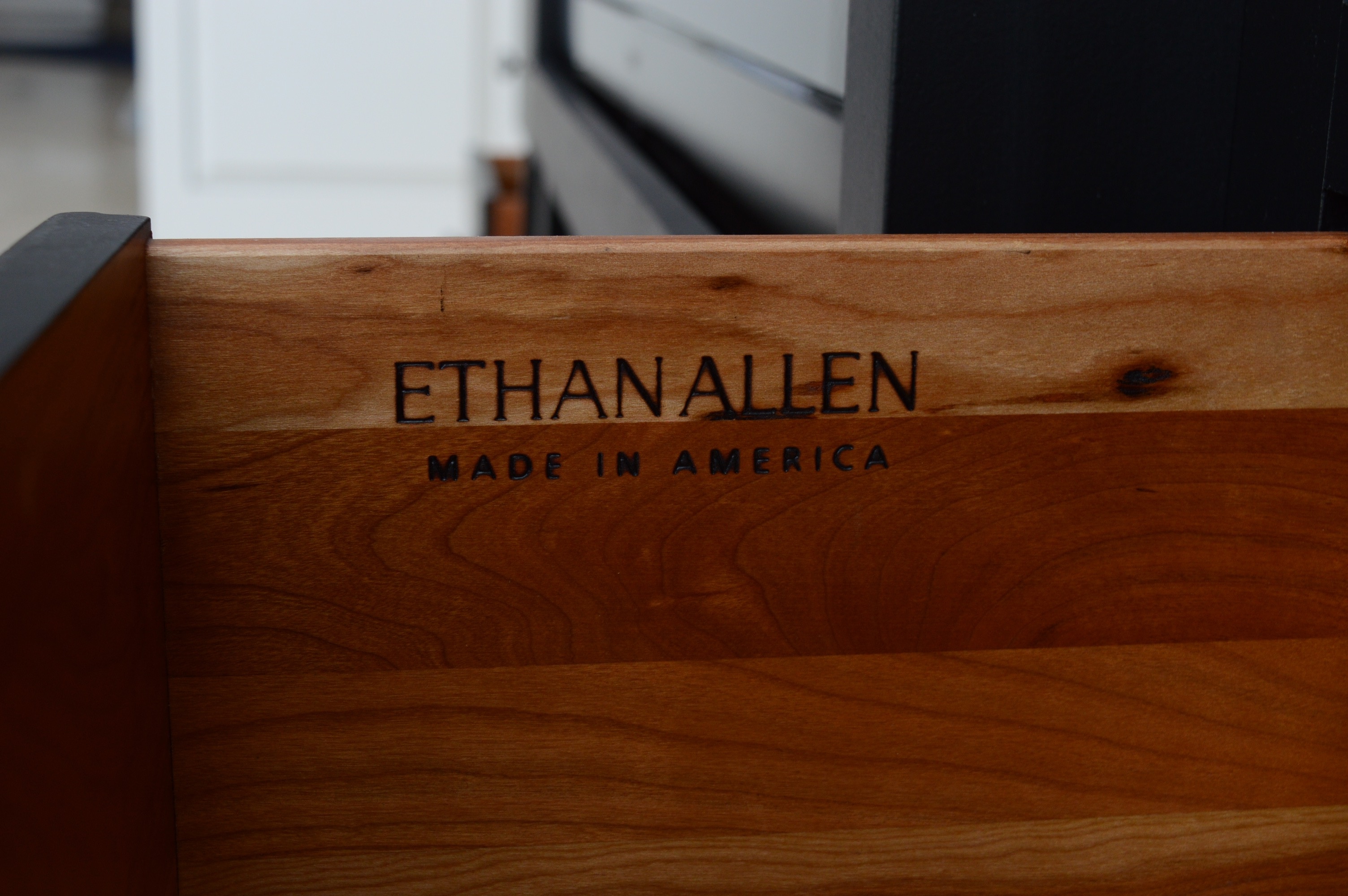 Ethan Allen Three Piece Entertainment Center EBTH