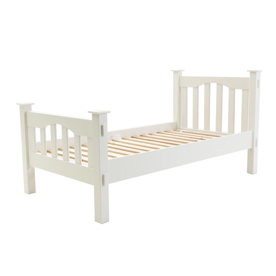 Pottery Barn Kendall Twin Bed In White Ebth