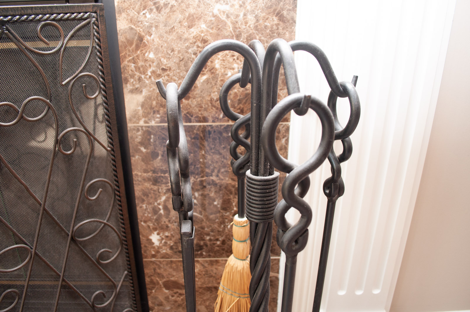 Fireplace Screen and Tools by Southern Living EBTH