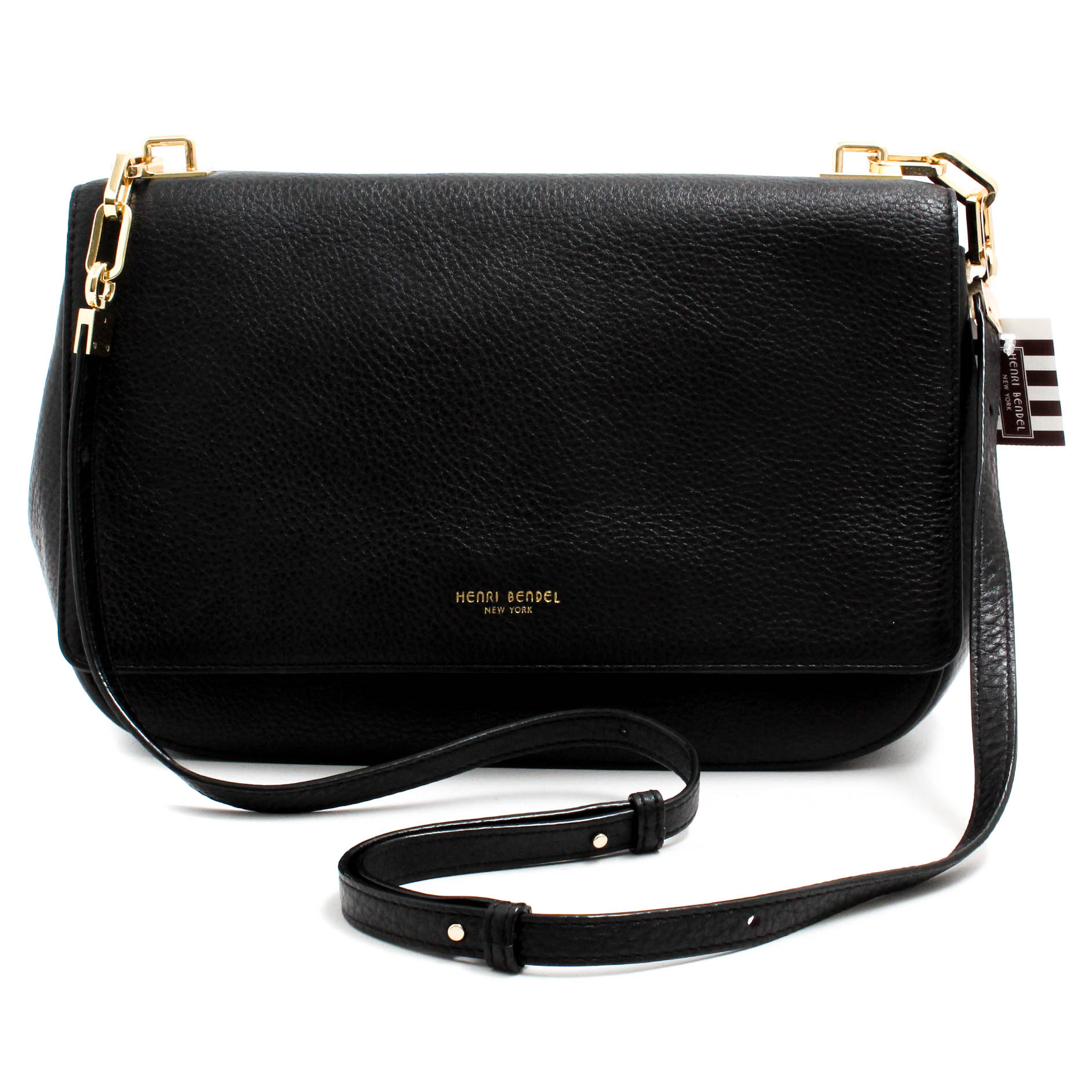 henri bendel black purse