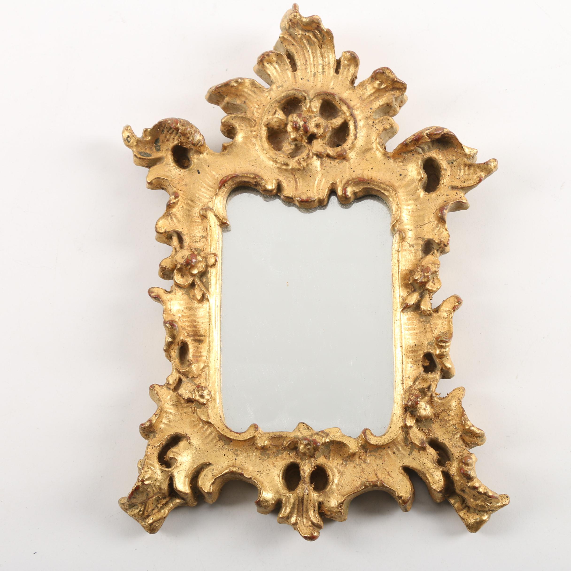 Miniature Mirrors with GoldTone Frames EBTH