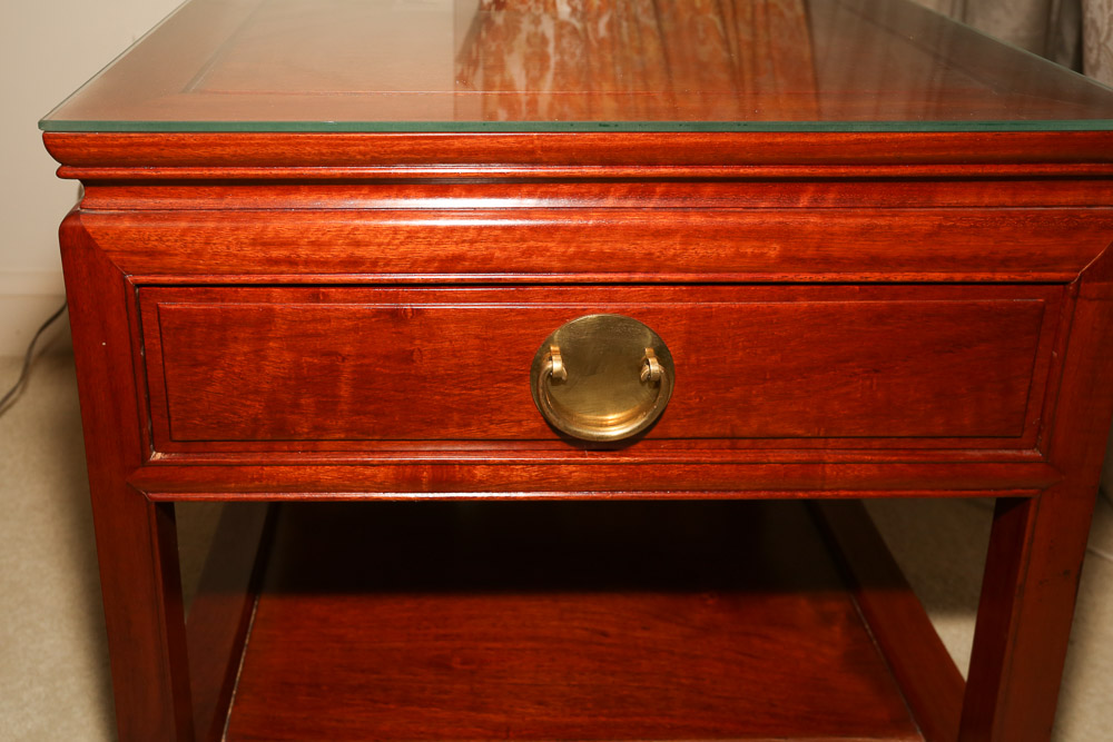 Pair of Chinese Style End Tables EBTH