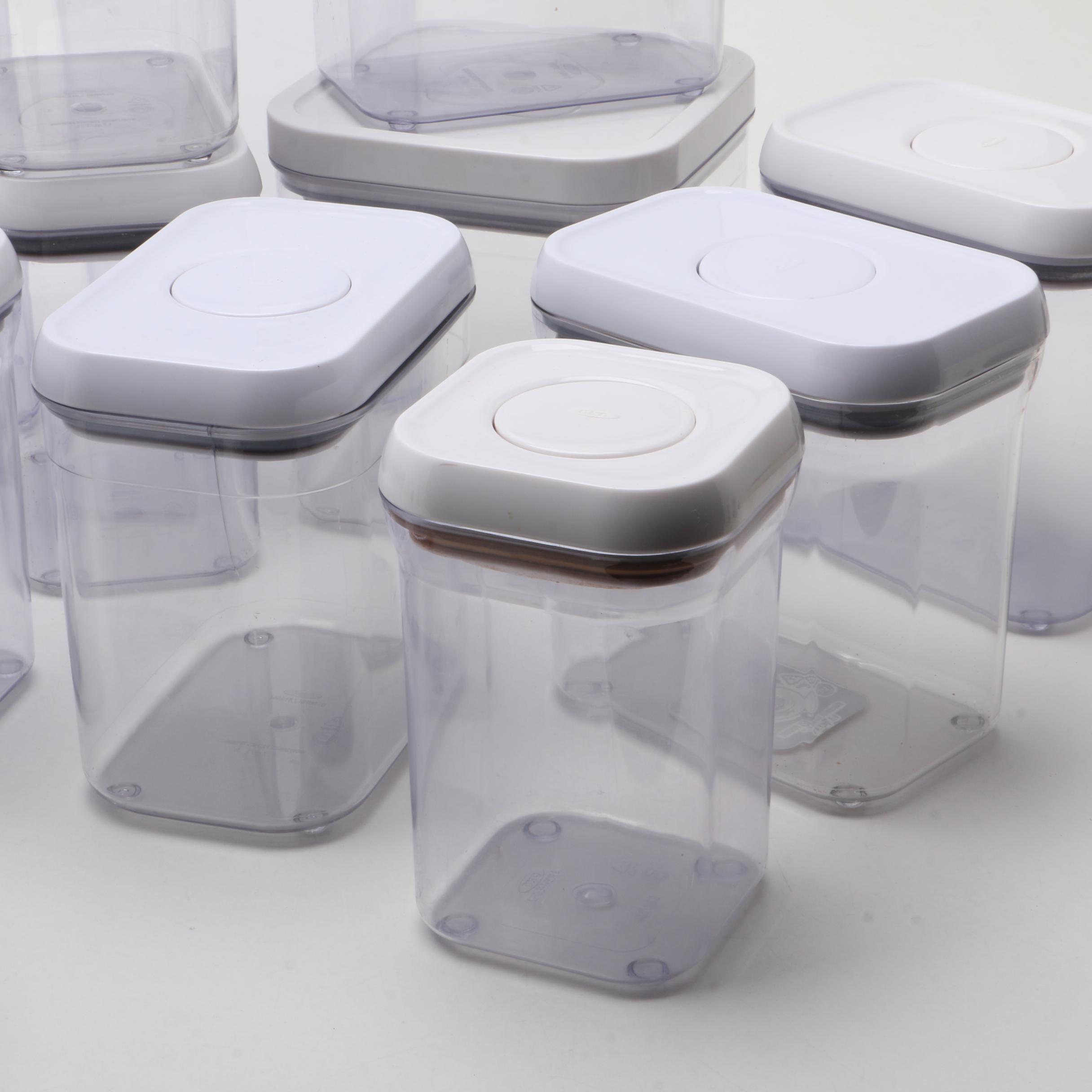 Various Sized OXO Food Storage Containers EBTH