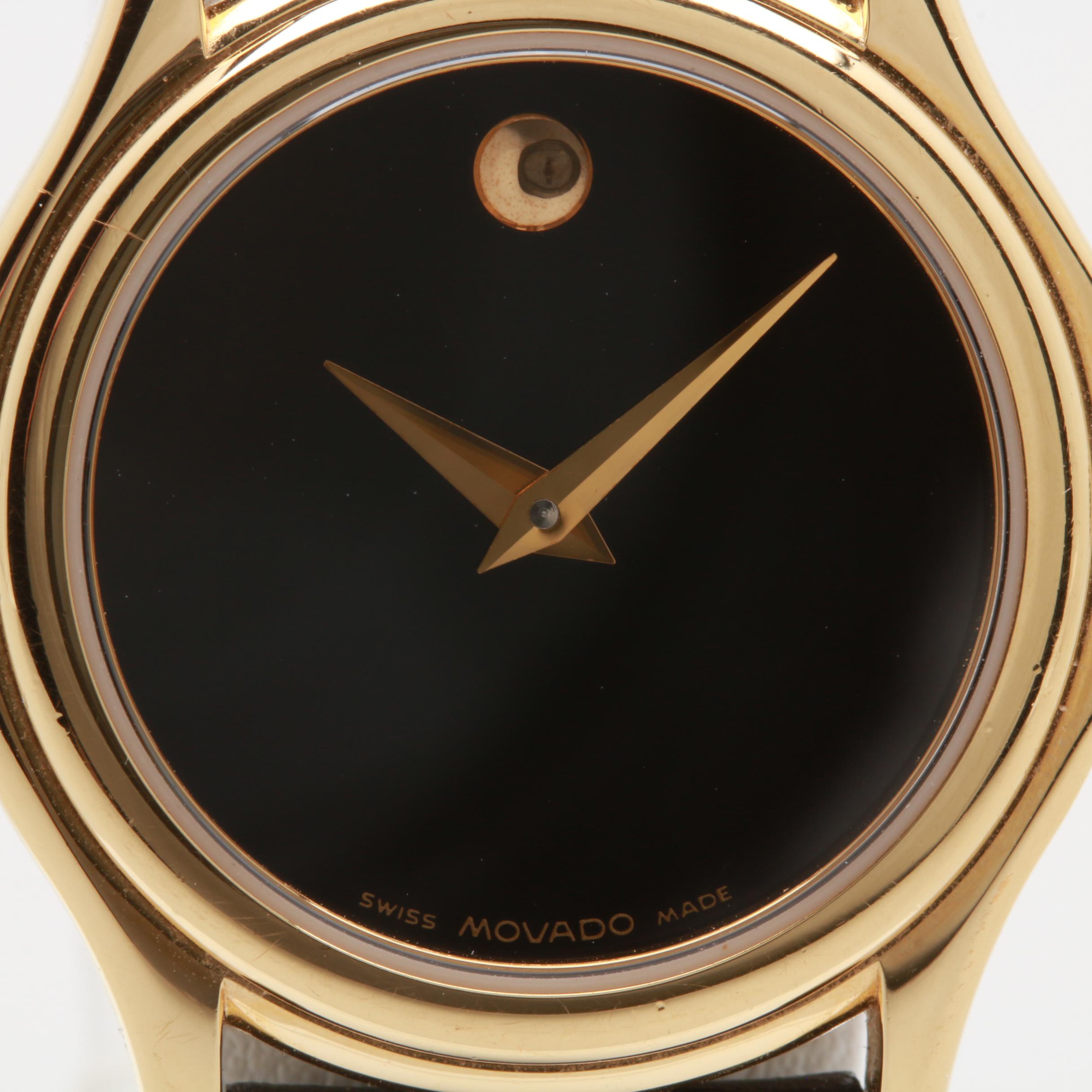 Movado "Museum" Swiss Made Wristwatch EBTH