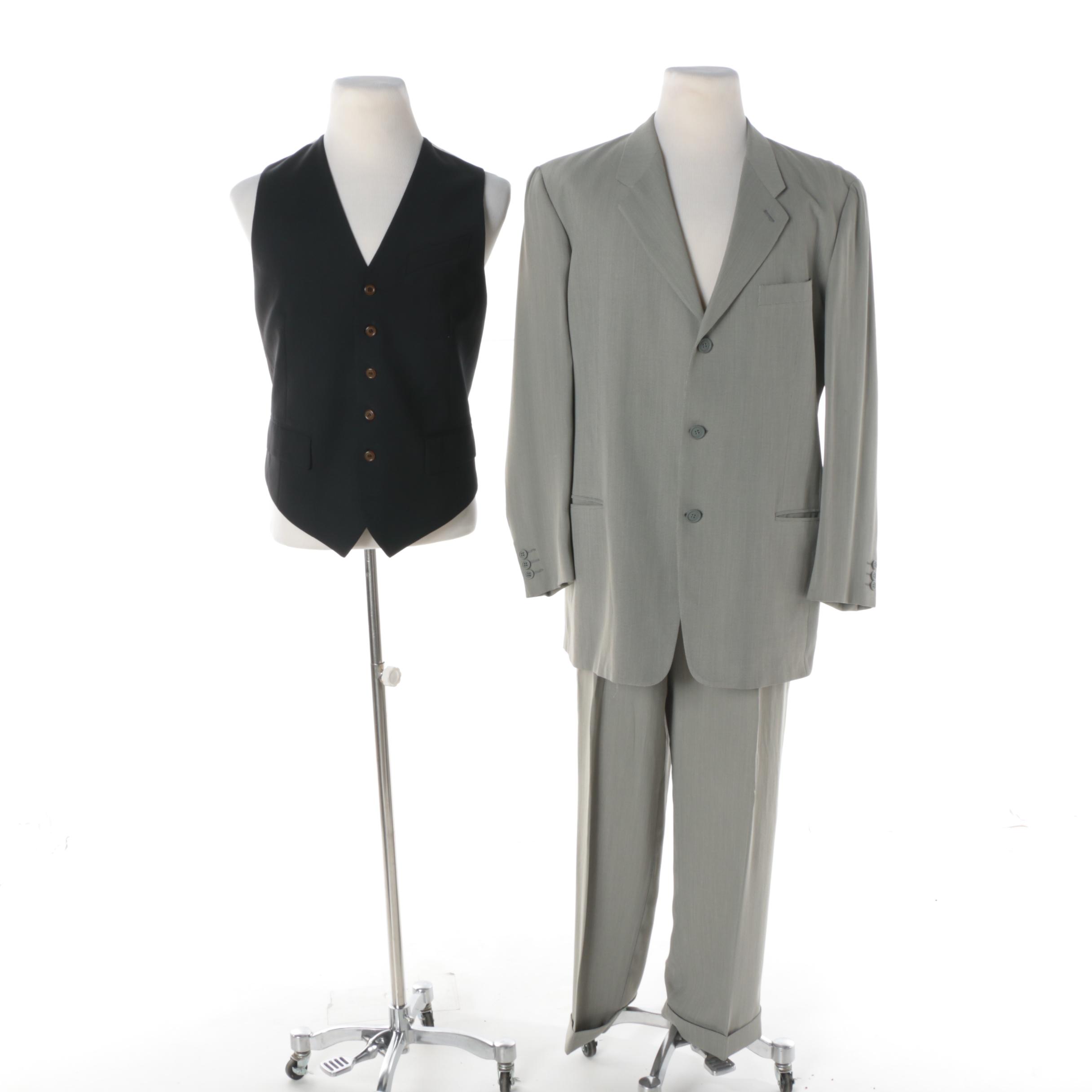 giorgio armani le collezioni suit