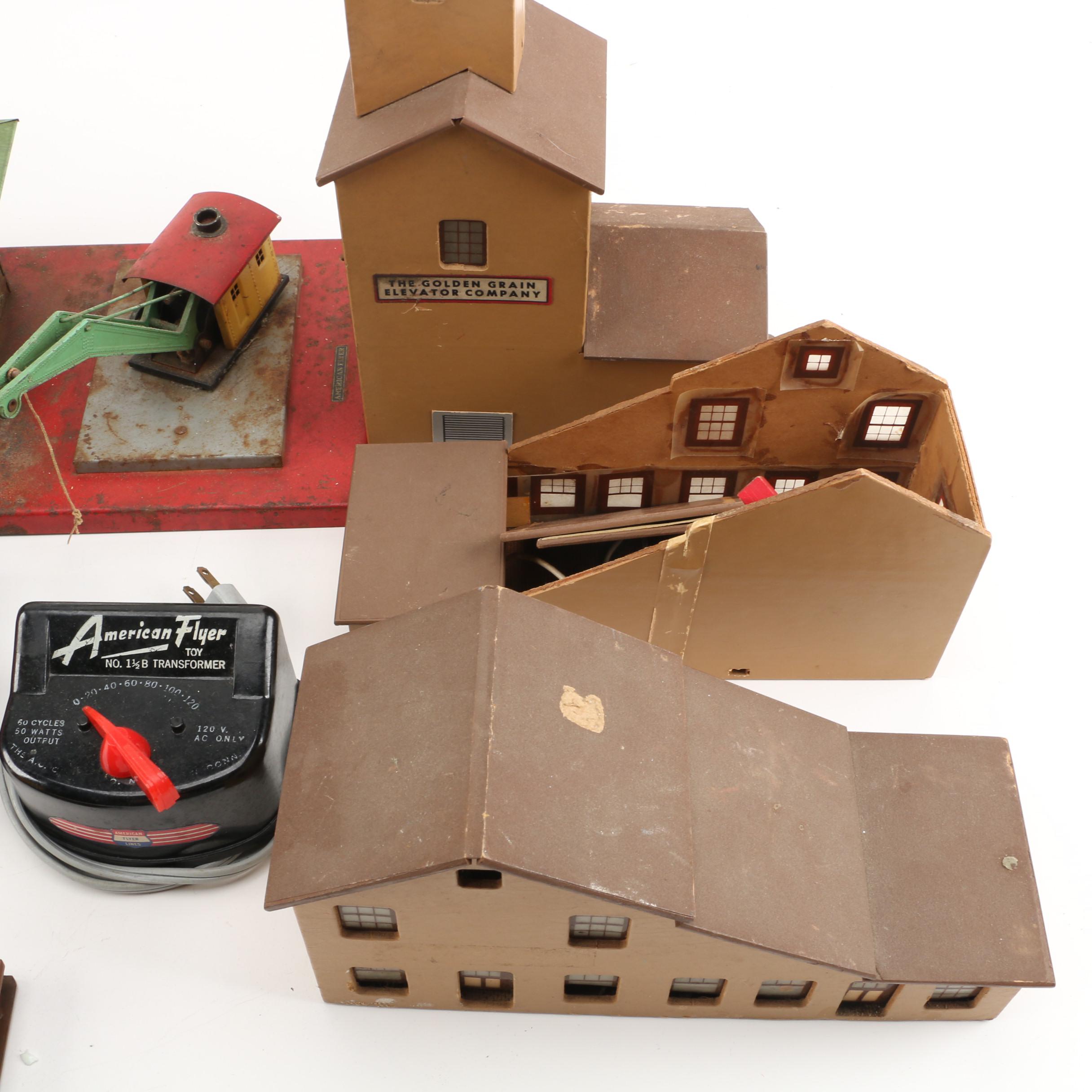American Flyer Model Train Set Accessories and Buildings EBTH