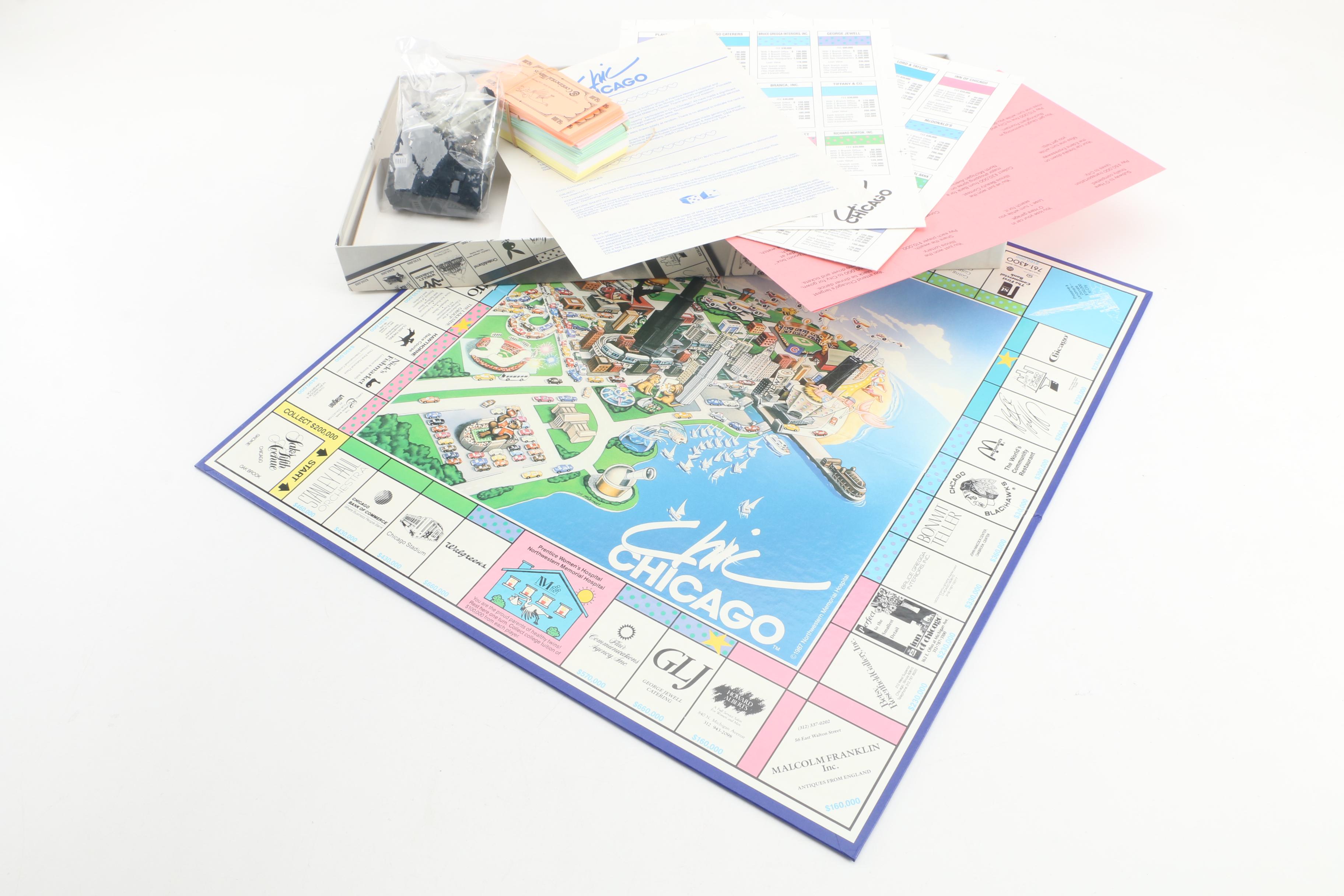 Chicago Themed Board Games EBTH