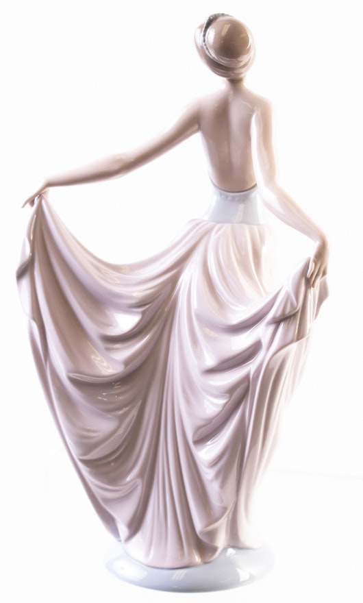 Vintage Lladr The Dancer Porcelain Figurine EBTH vintage-lladr-the-dancer-porcelain-figurine-ebth