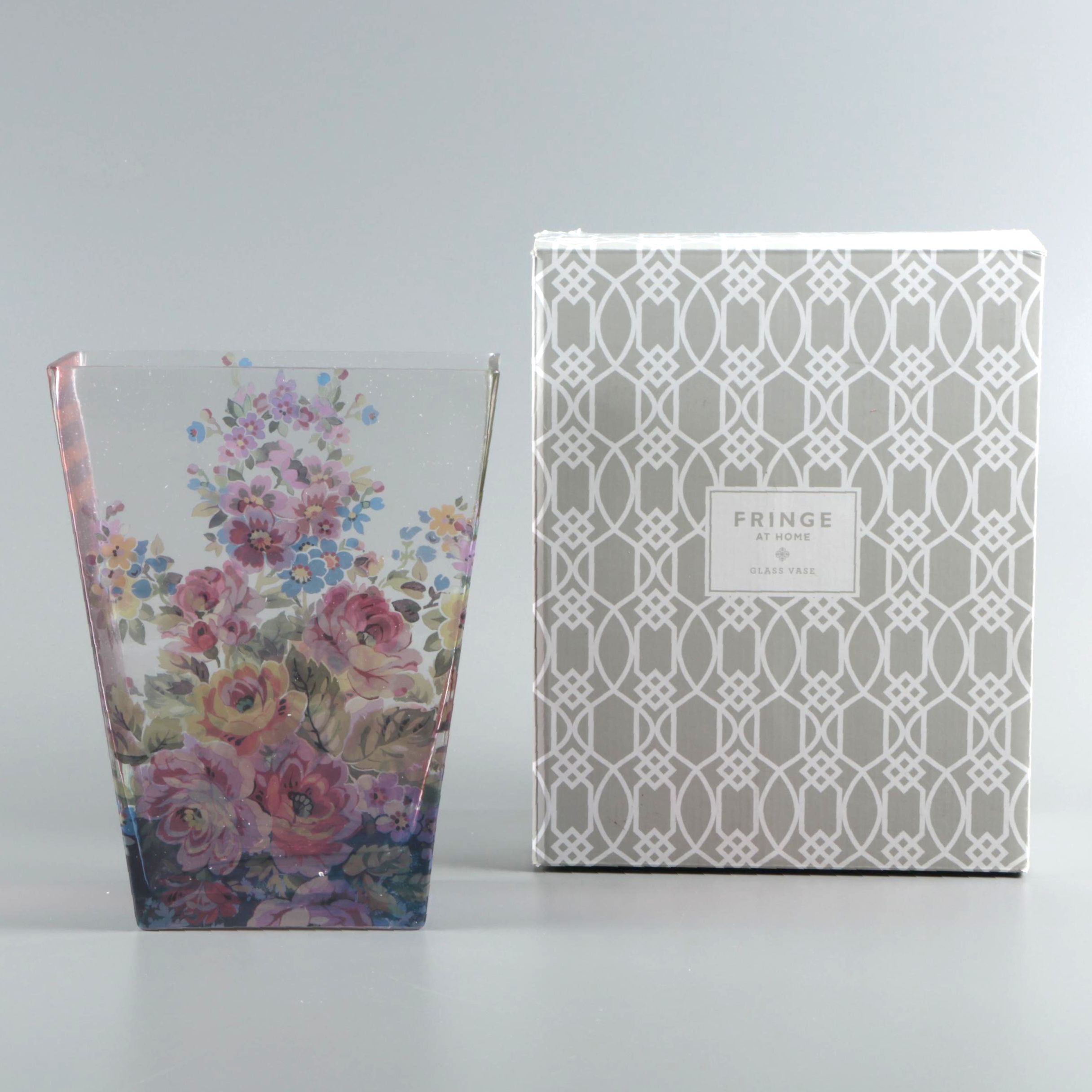 Fringe Studio Rhapsody Glass Vase Ebth