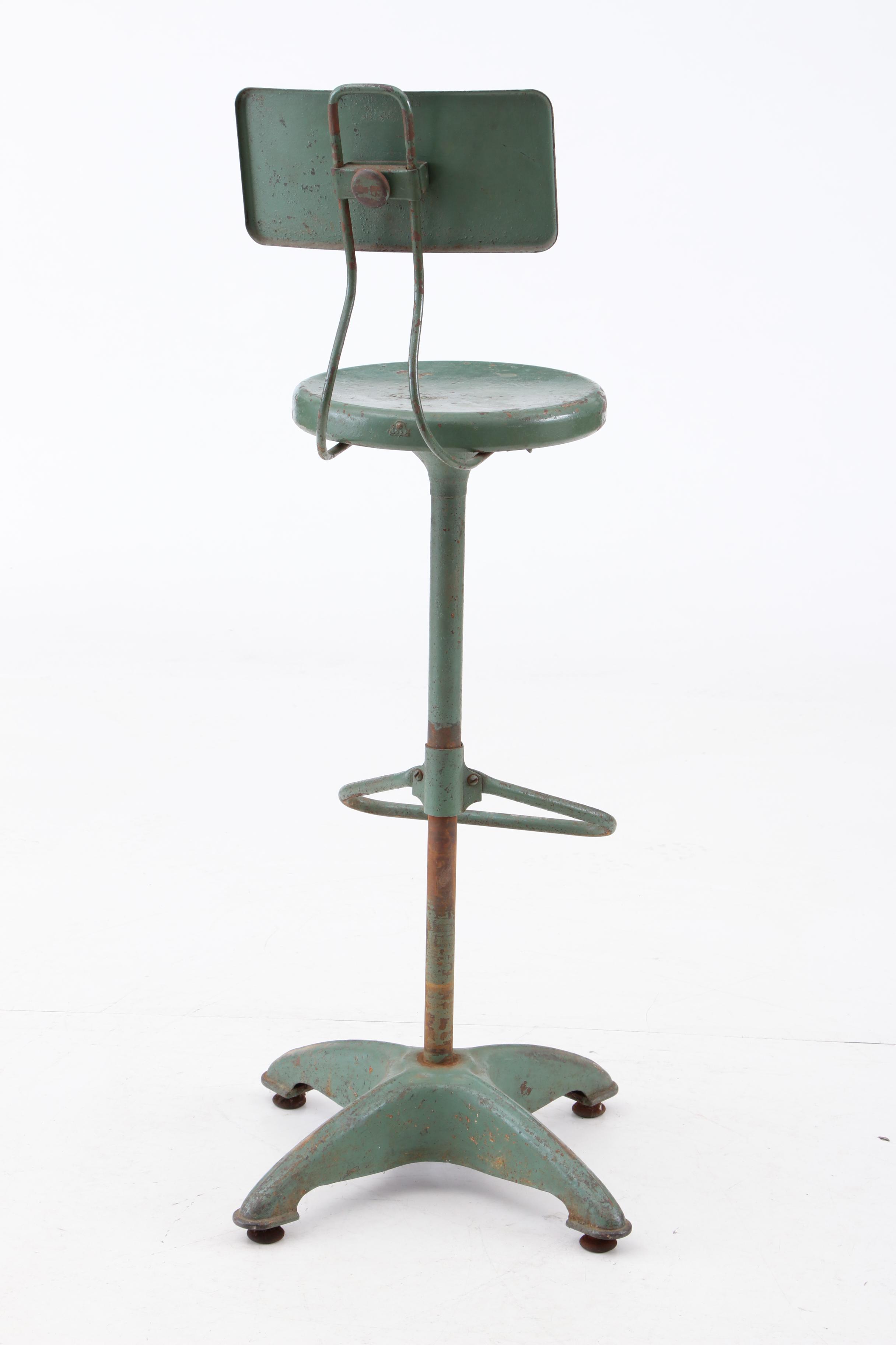 Antique Drafting Table Chair EBTH