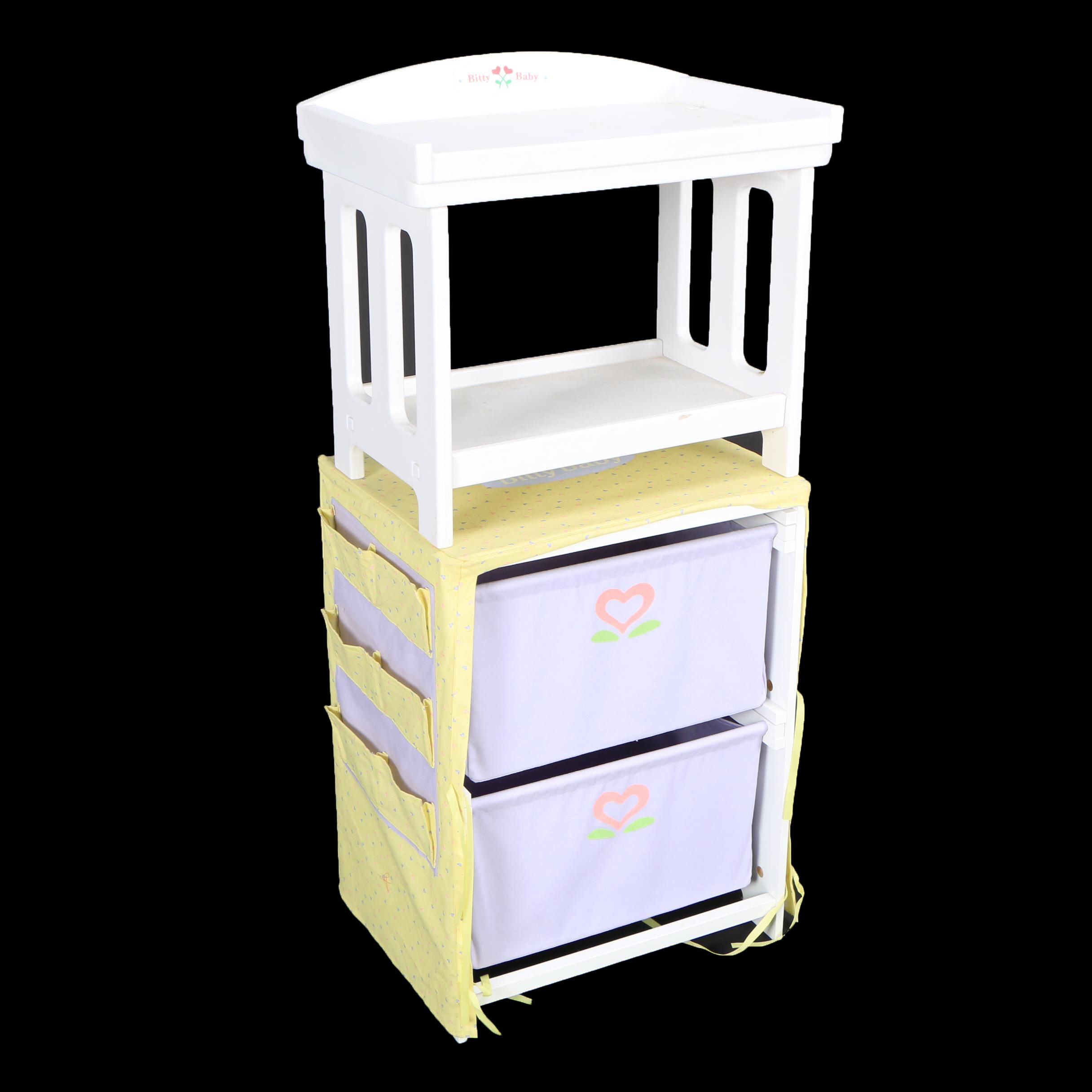 american girl changing table