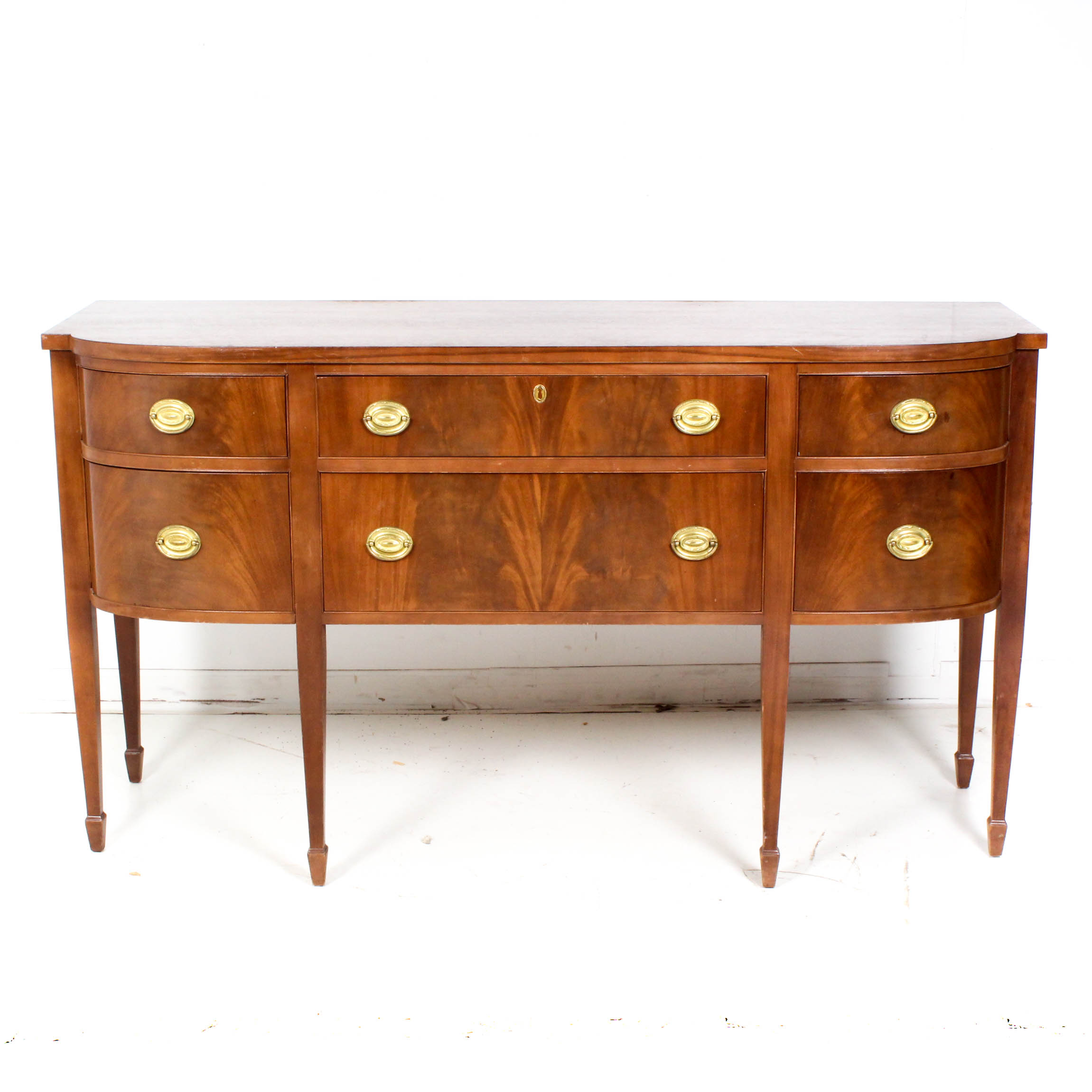 Hepplewhite Style Credenza By Finch Fine Furniture Ebth