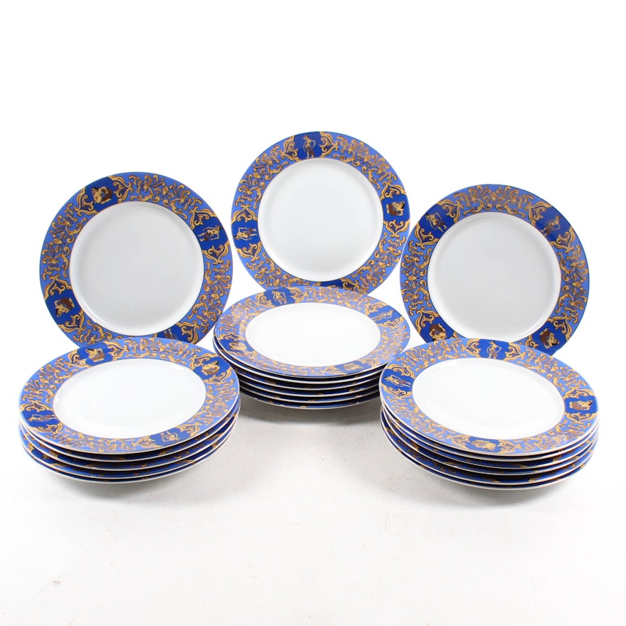 Royal Heritage Indonesian Porcelain Dinner Plates EBTH Royal Heritage Indonesian Porcelain Dinner Plates EBTH