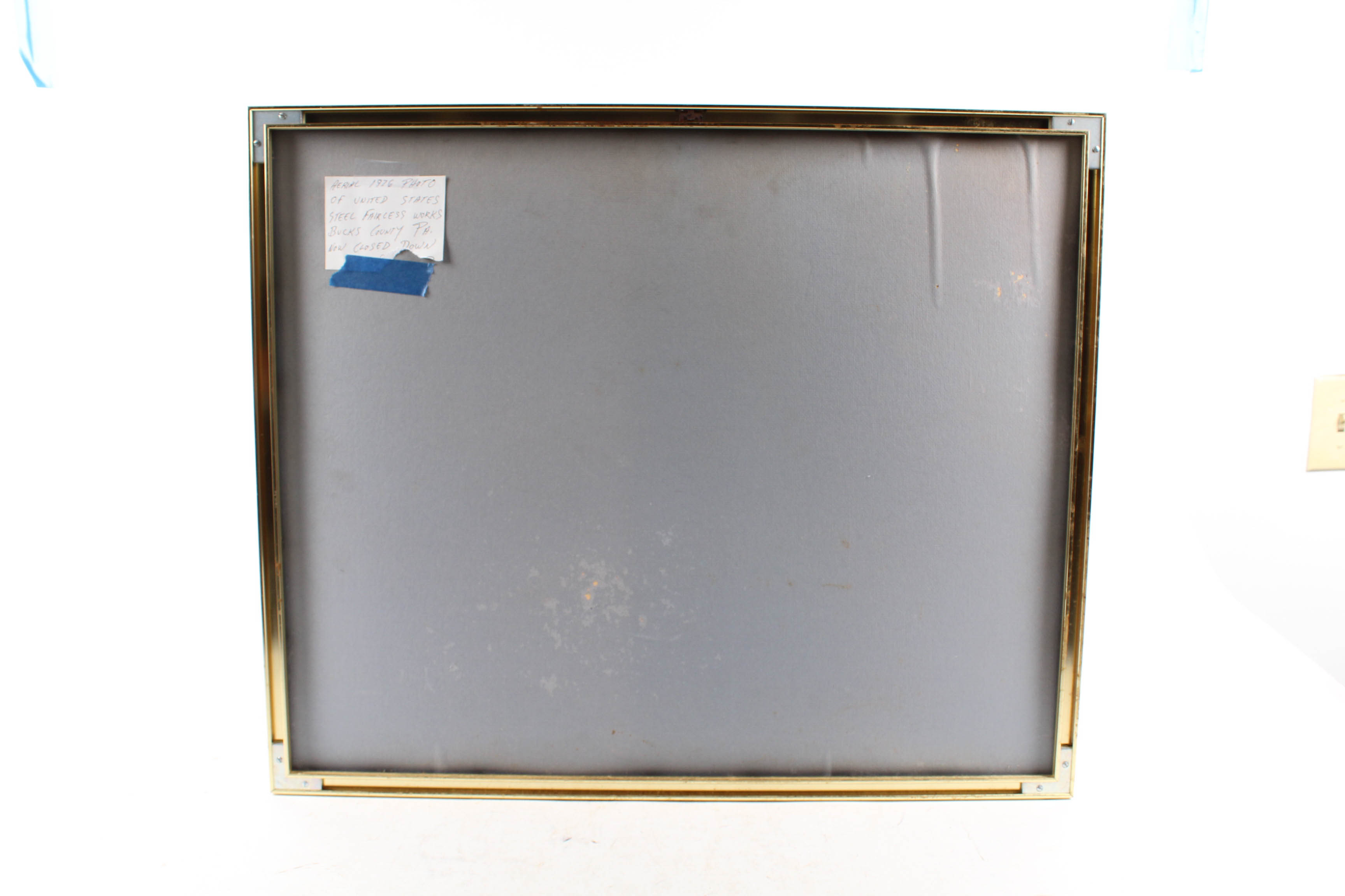 Vintage Aerial Photograph of US Steel Fairless Works EBTH