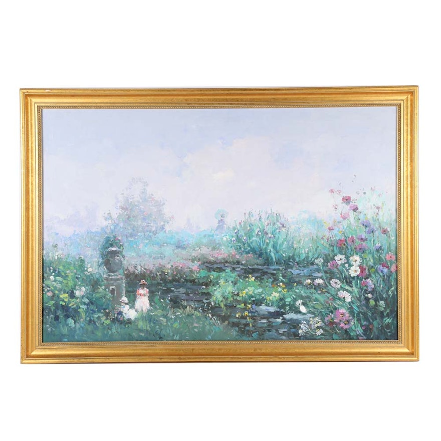 Henri Dupre Oil Painting On Canvas Ebth