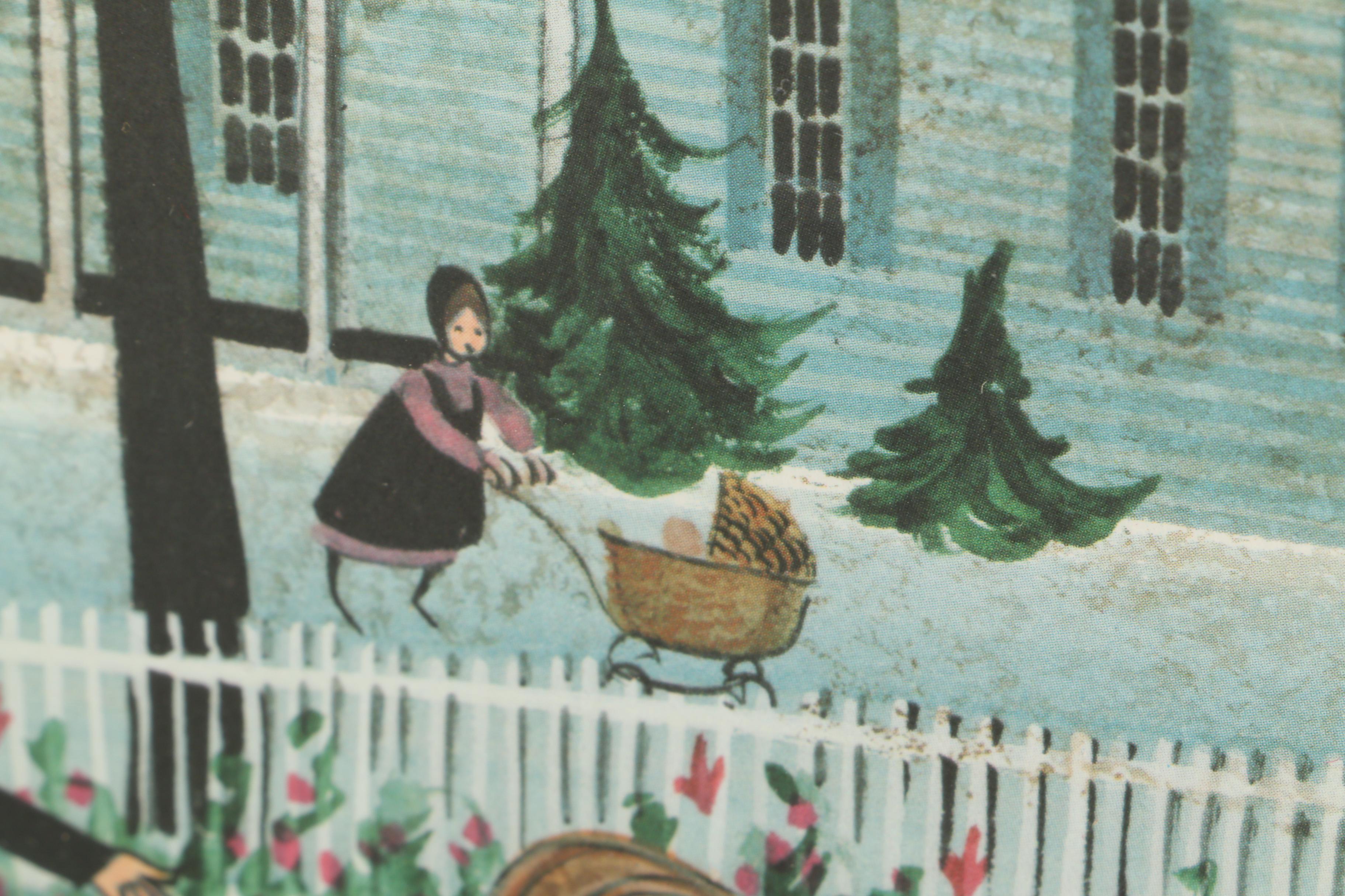 P. Buckley Moss Limited Edition Offset Lithograph "The Doctor's Office