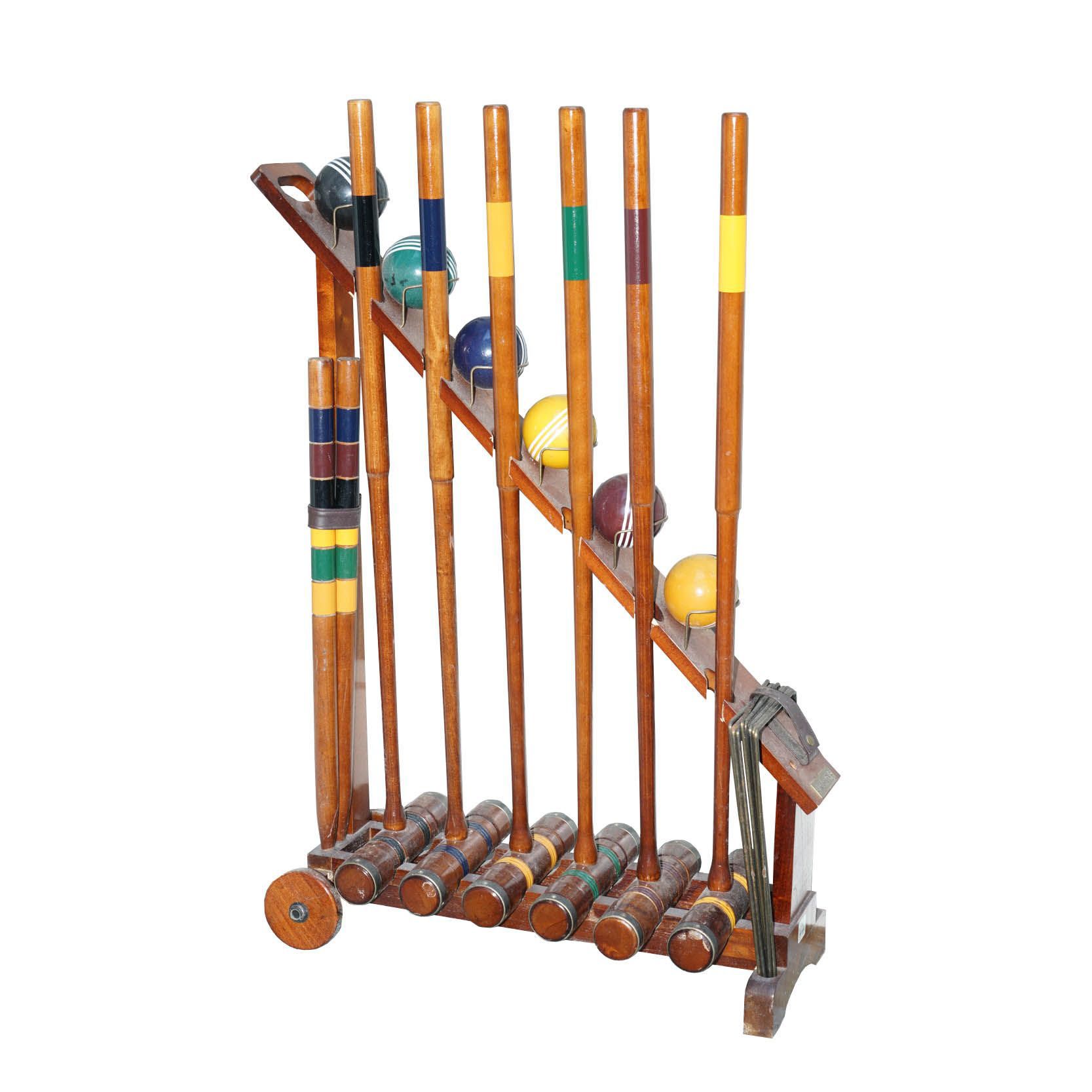 Restoration Hardware Croquet Set EBTH