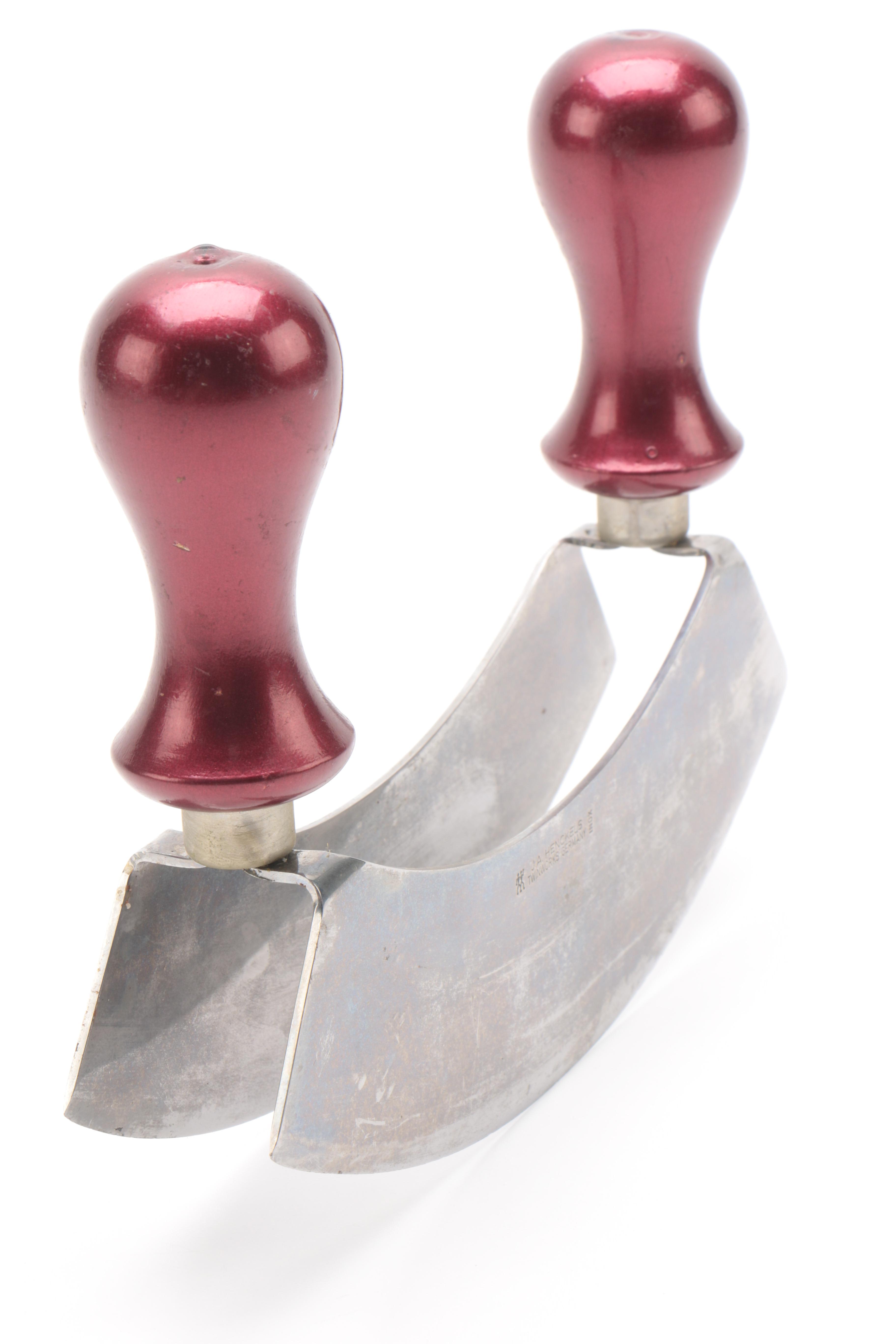 J.A. Henckels German Mezzaluna Mincing Knife EBTH