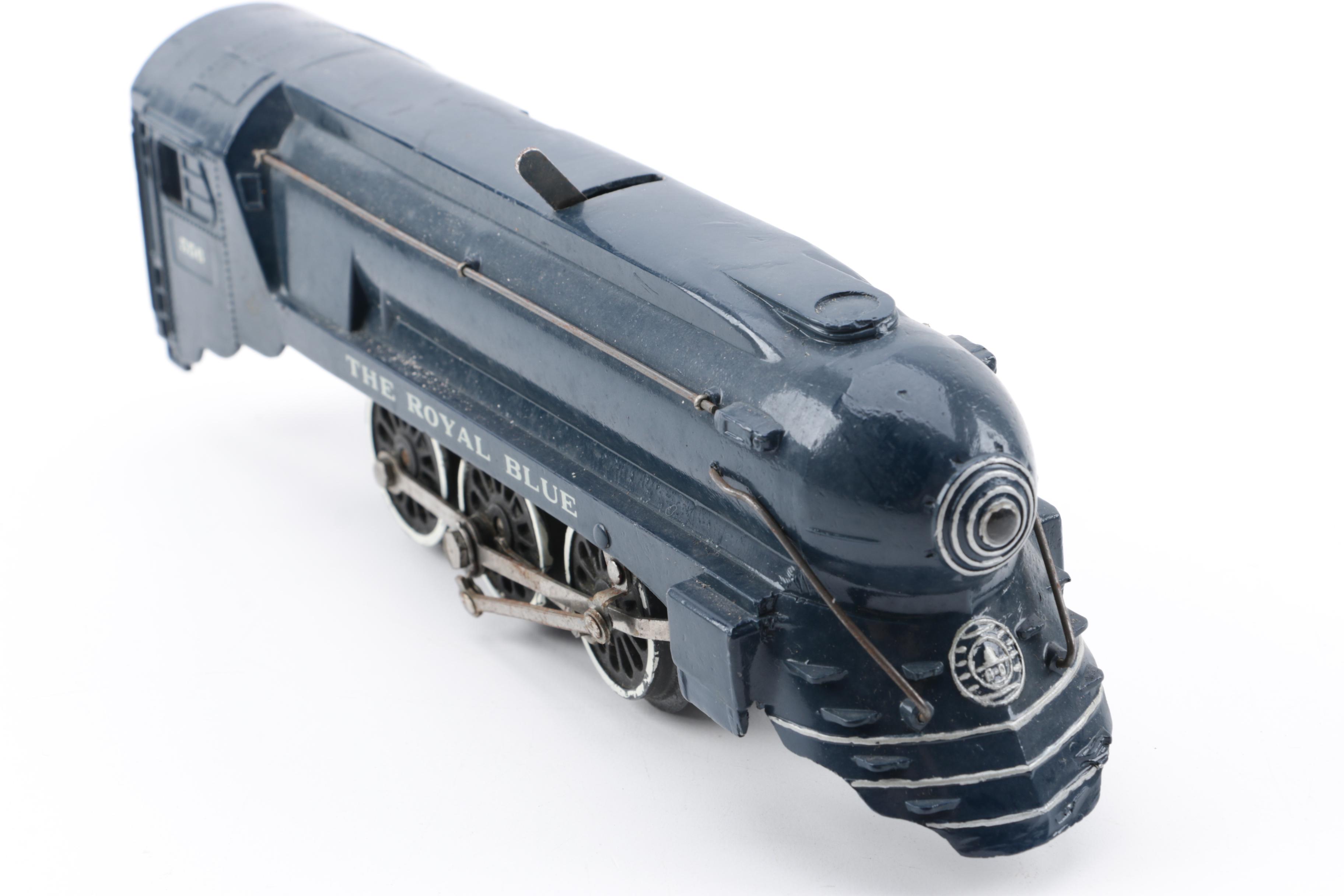 American Flyer 556 Royal Blue Steam Locomotive And Tender | EBTH