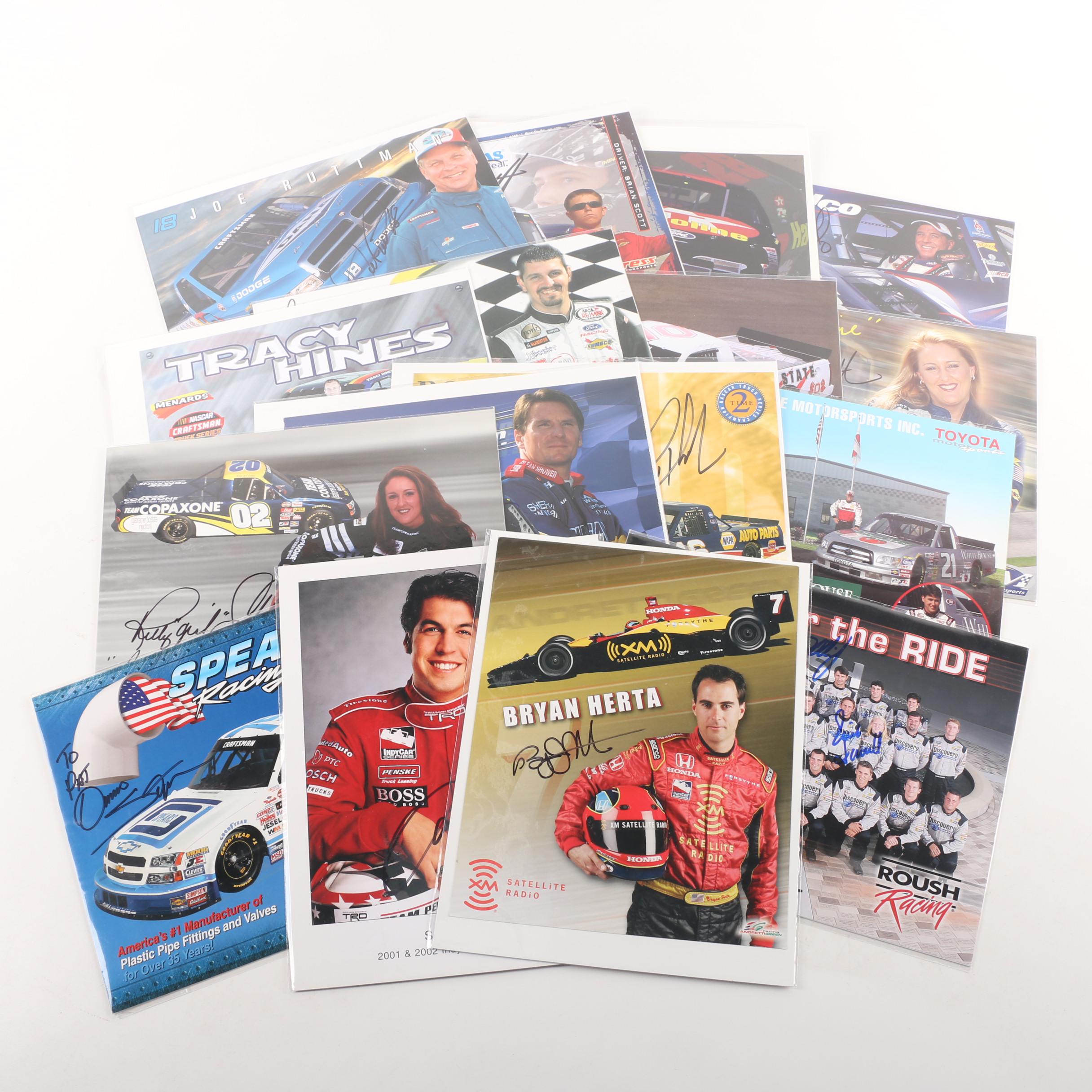 Ron Hornaday and Other NASCAR Driver's Autographs | EBTH