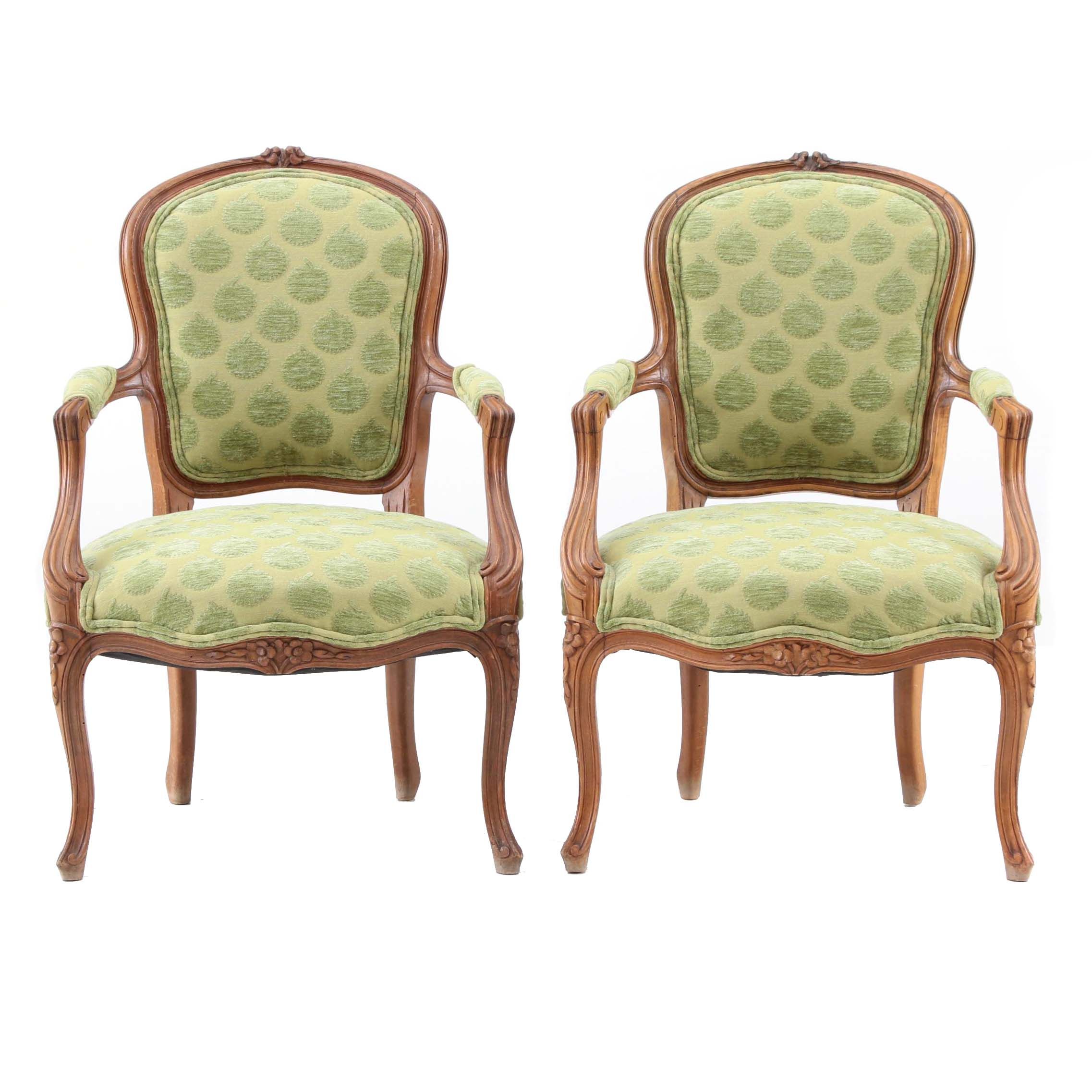 Victorian Style Arm Chairs EBTH