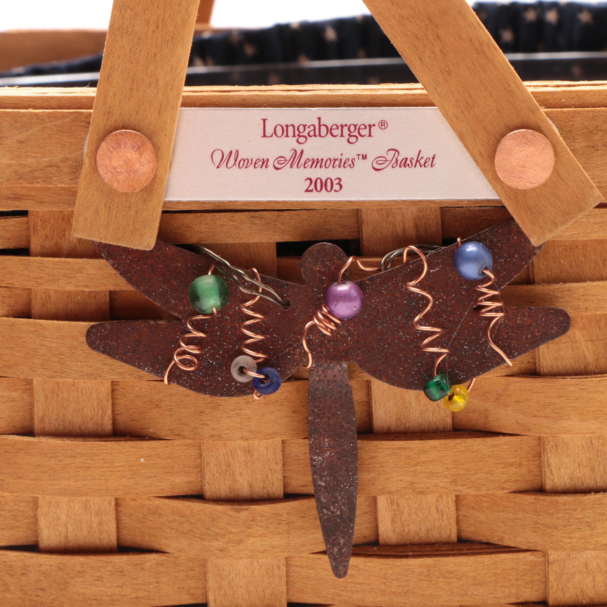 Assorted Longaberger Baskets Including Family Signatures EBTH