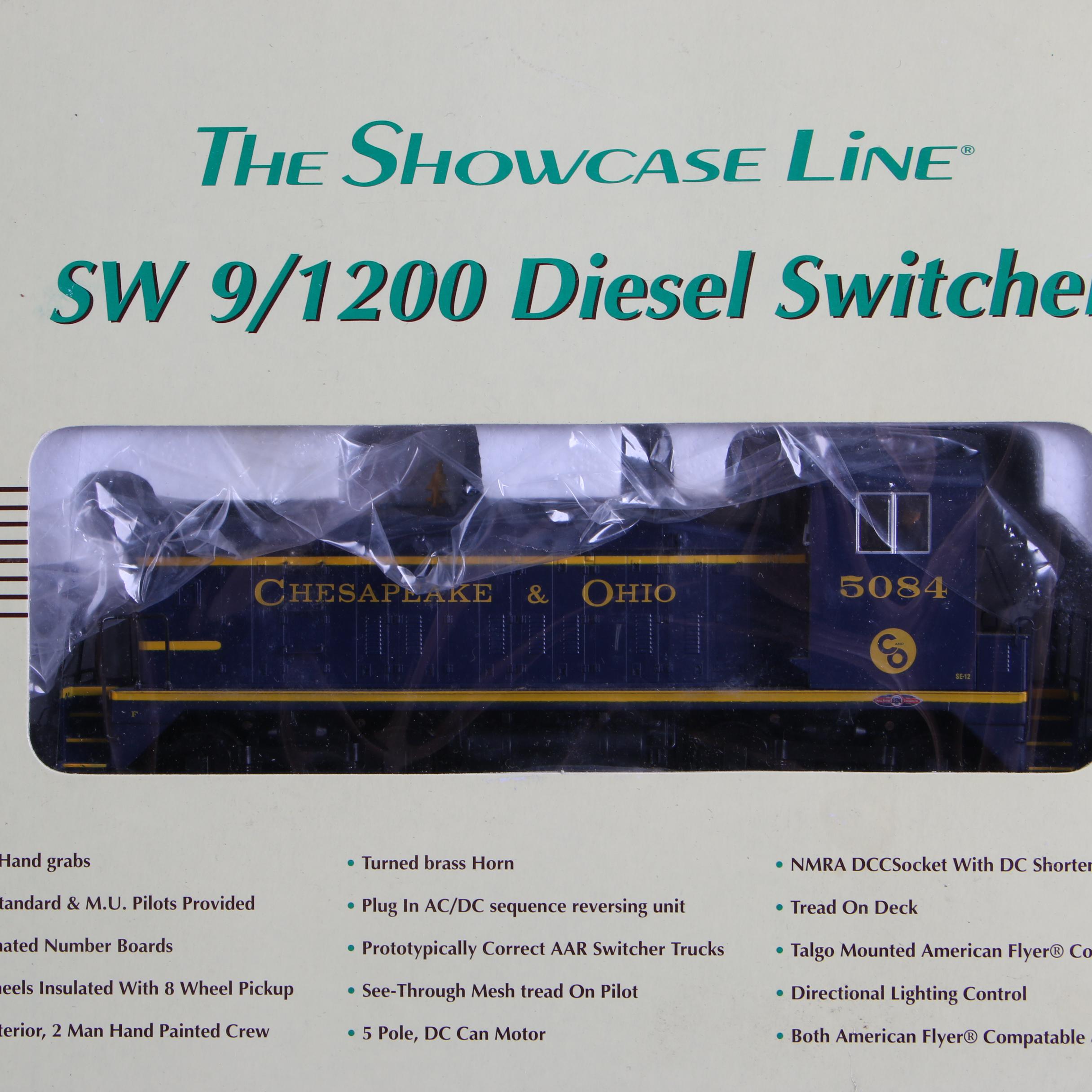 The Showcase Line S-Gauge Diesel Switchers and Cabooses | EBTH