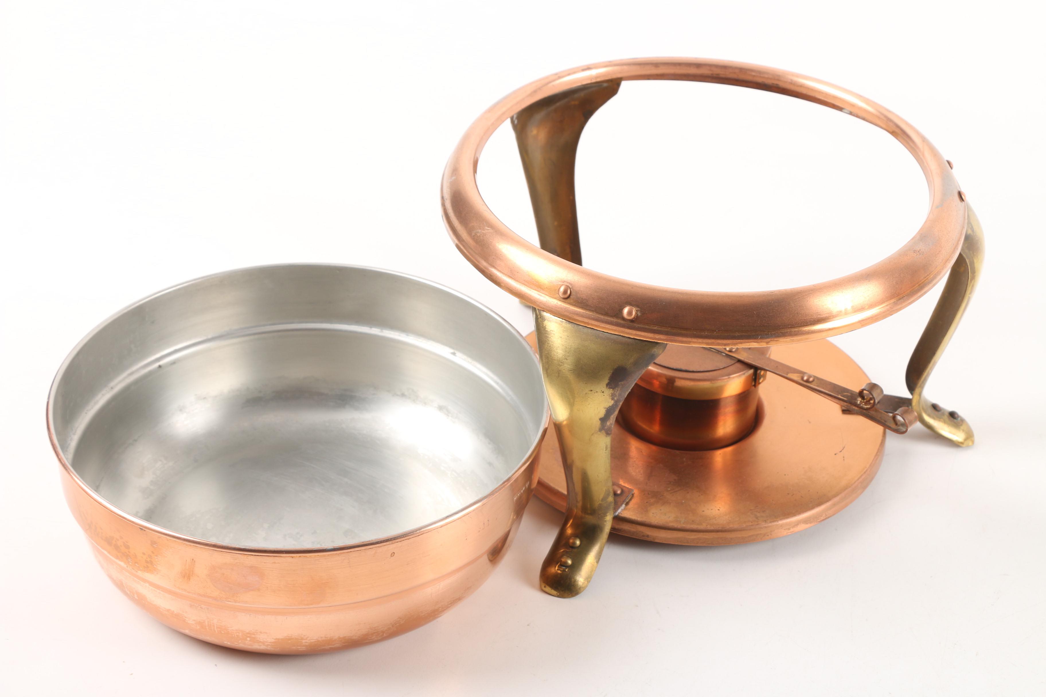 Copper Cookware Featuring Tagus Portugal EBTH