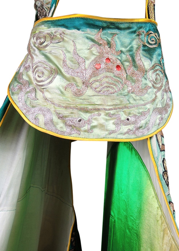 Download Vintage Peking Opera Dragon Armor Costume | EBTH