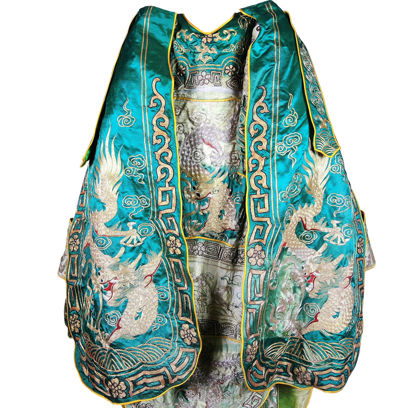 Download Vintage Peking Opera Dragon Armor Costume | EBTH